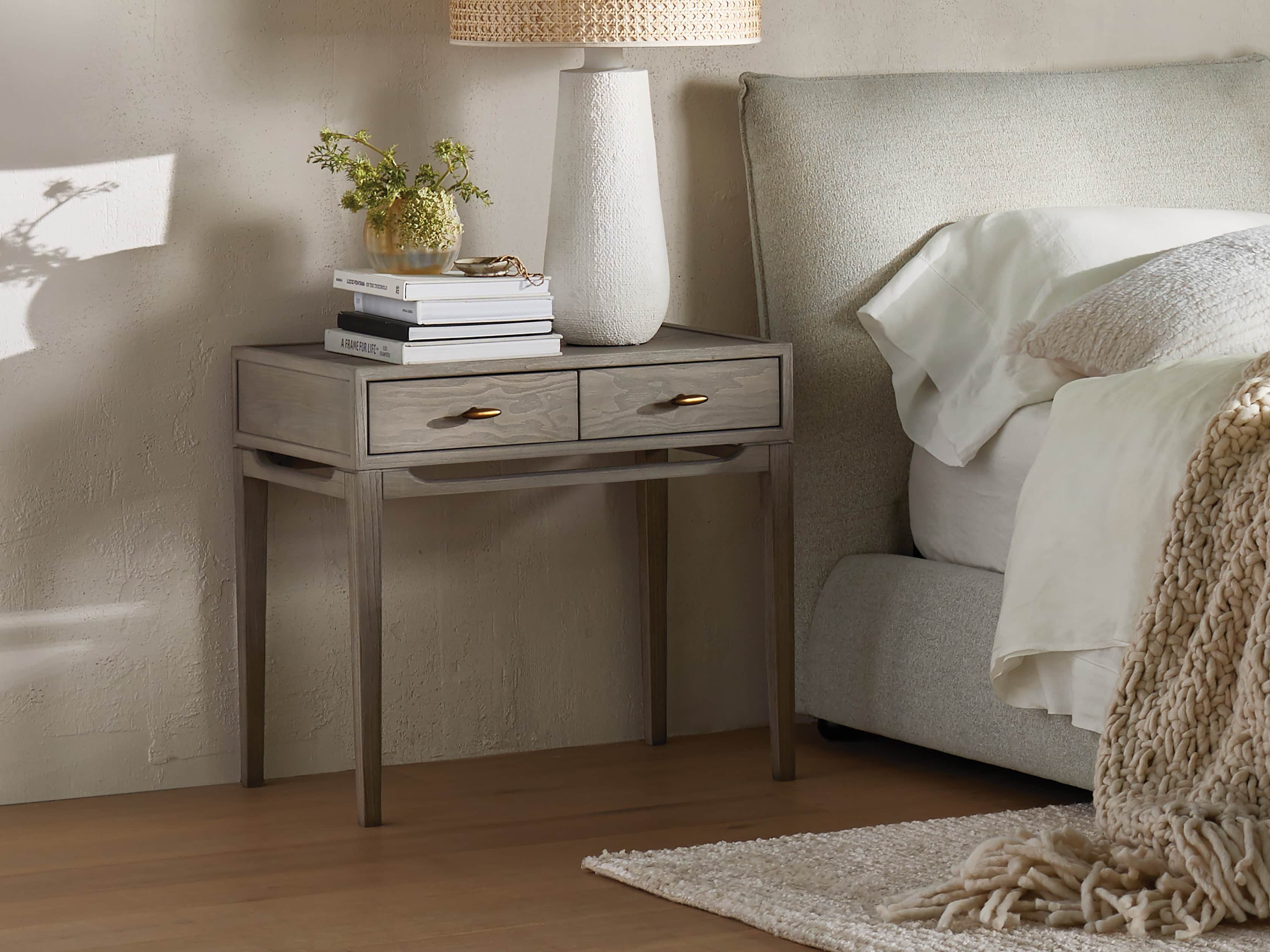 Brock 26" Nightstand in Boulder Grey, slide 1 of 6