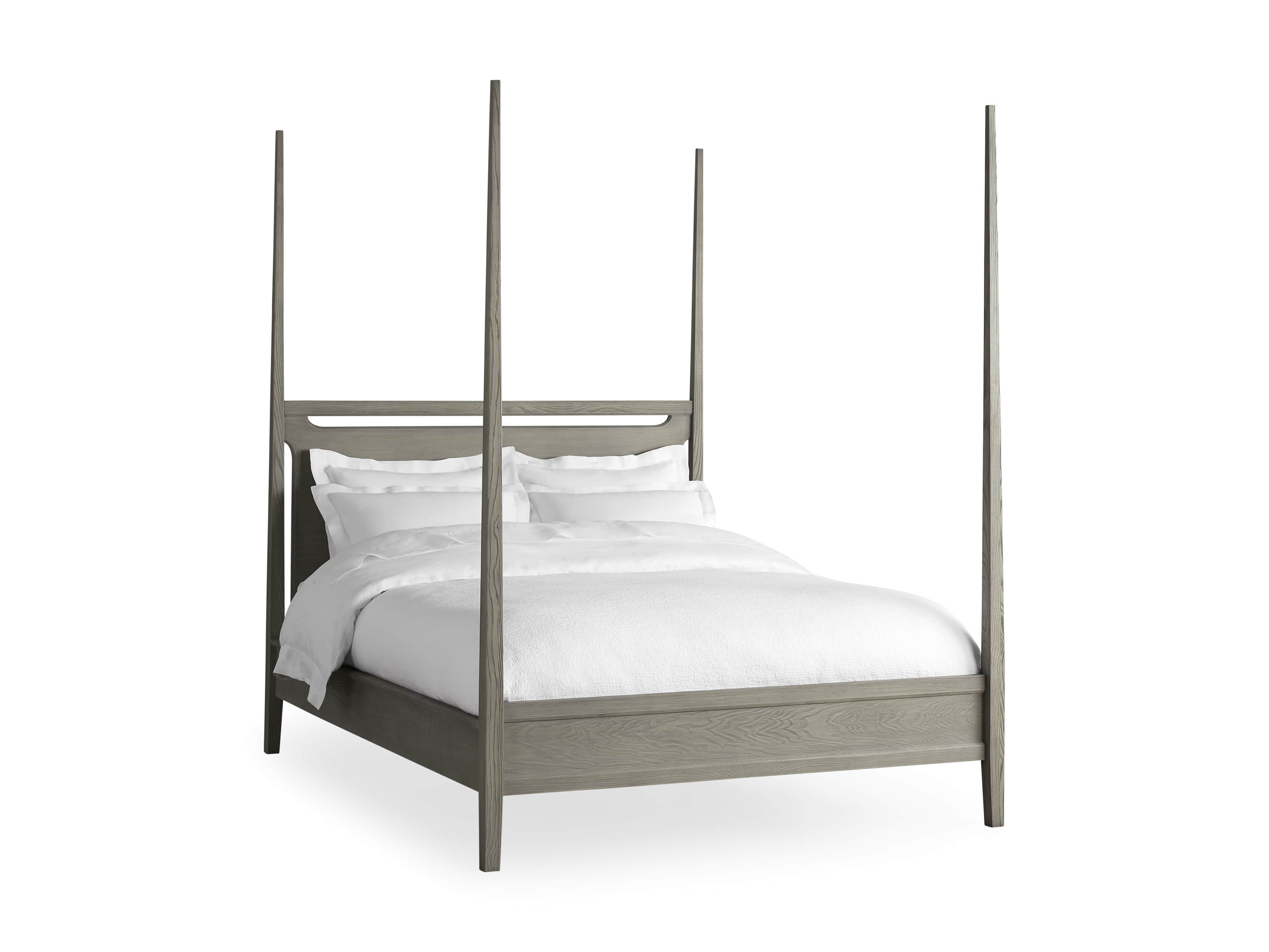 Brock King 4 Poster Bed in Boulder Grey, slide 5 of 7