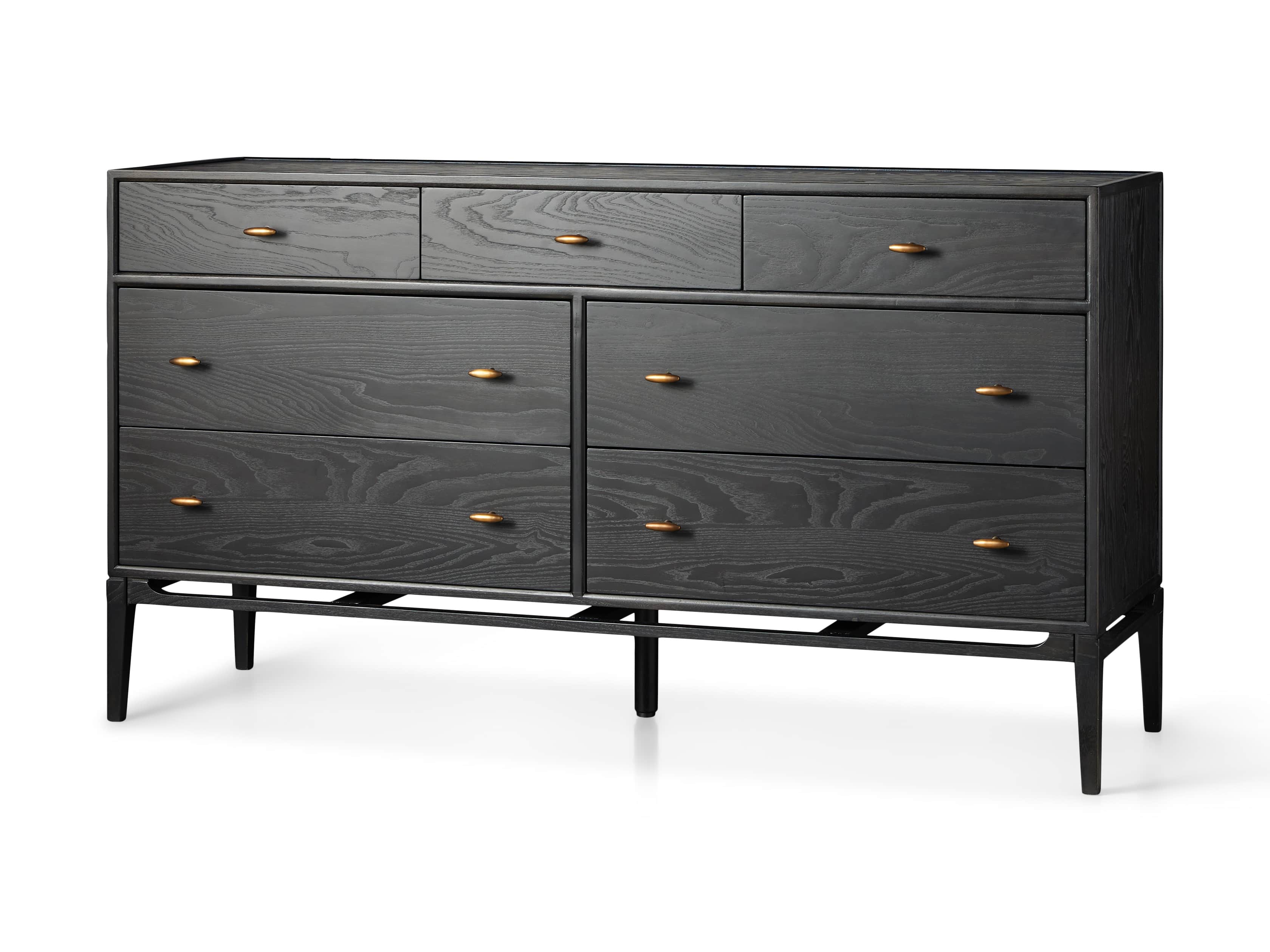 Brock Seven Drawer Dresser in Dark Twilight, slide 8 of 8