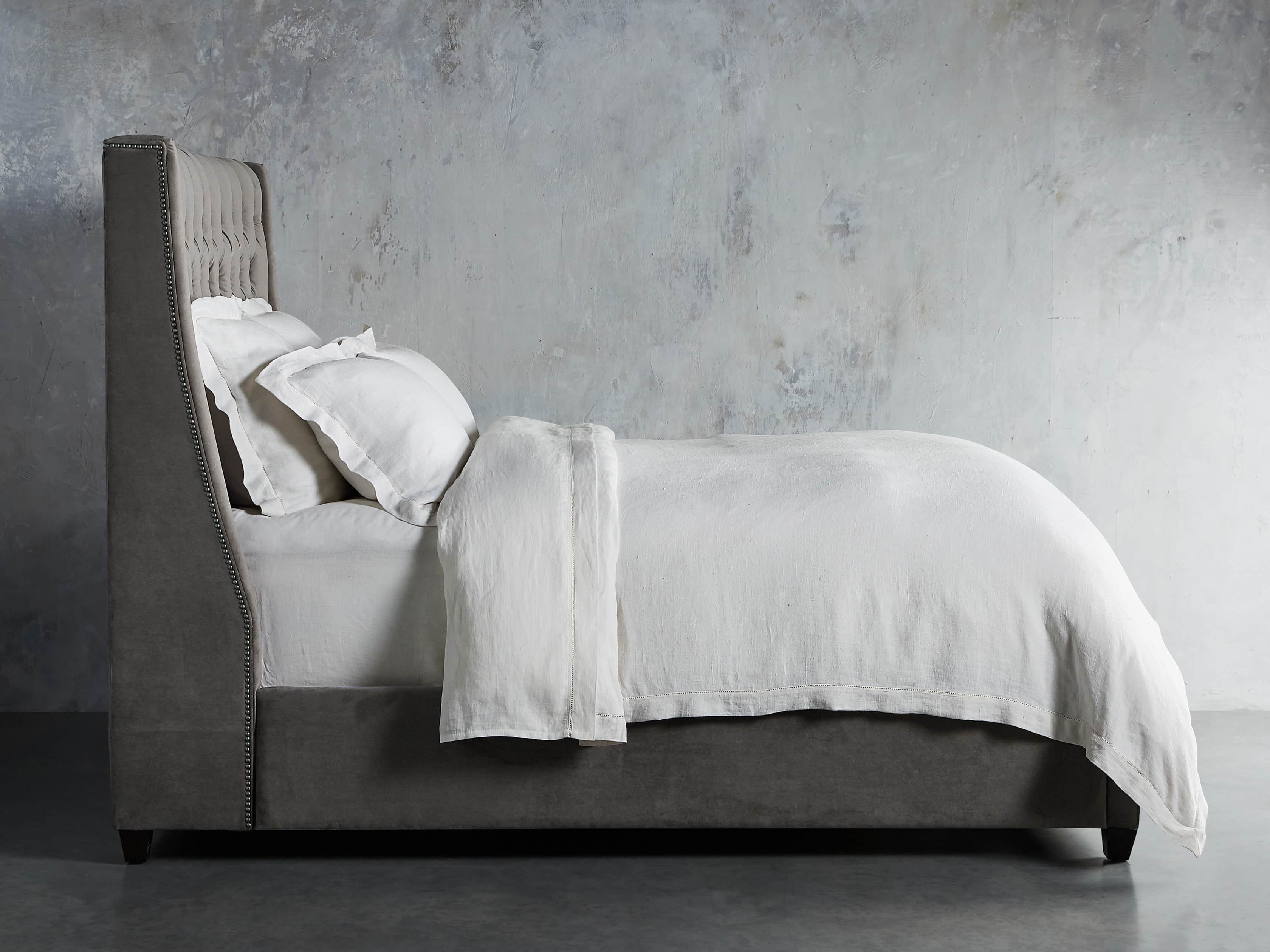 Devereaux 63" Upholstered Tufted King Bed