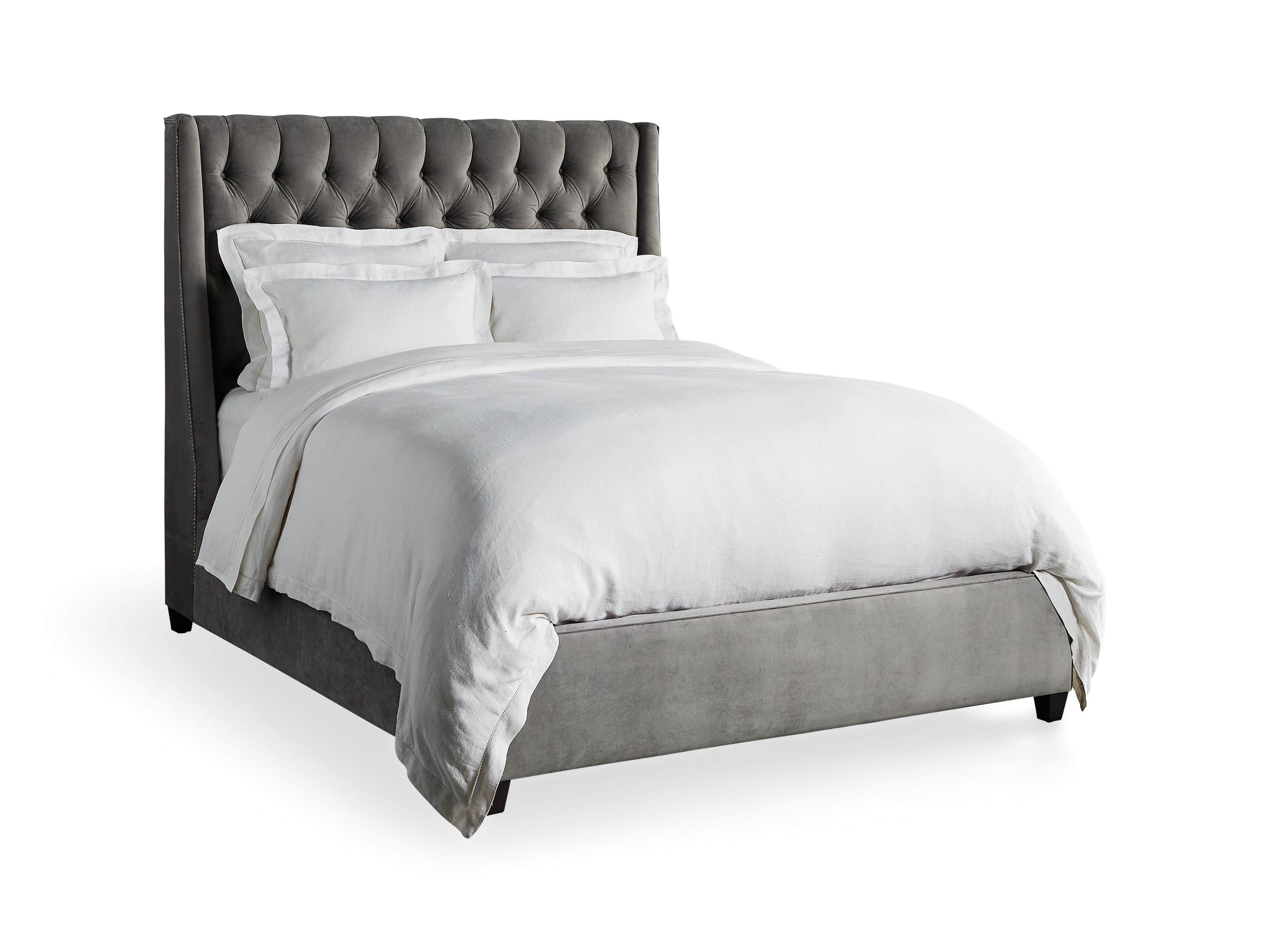 Devereaux 63" Upholstered Tufted King Bed