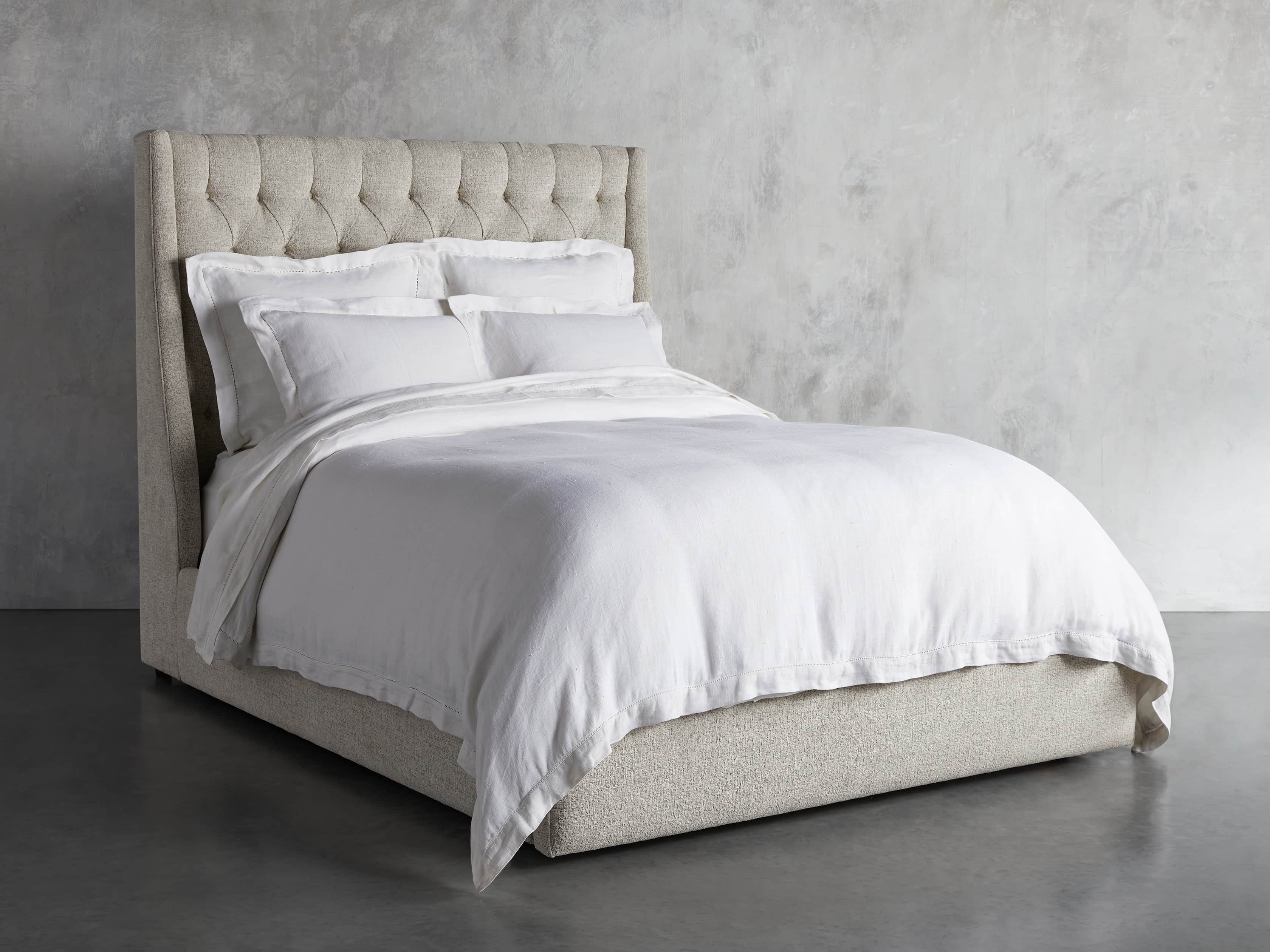Devereaux 63" Upholstered Tufted Queen Storage Bed, slide 2 of 11