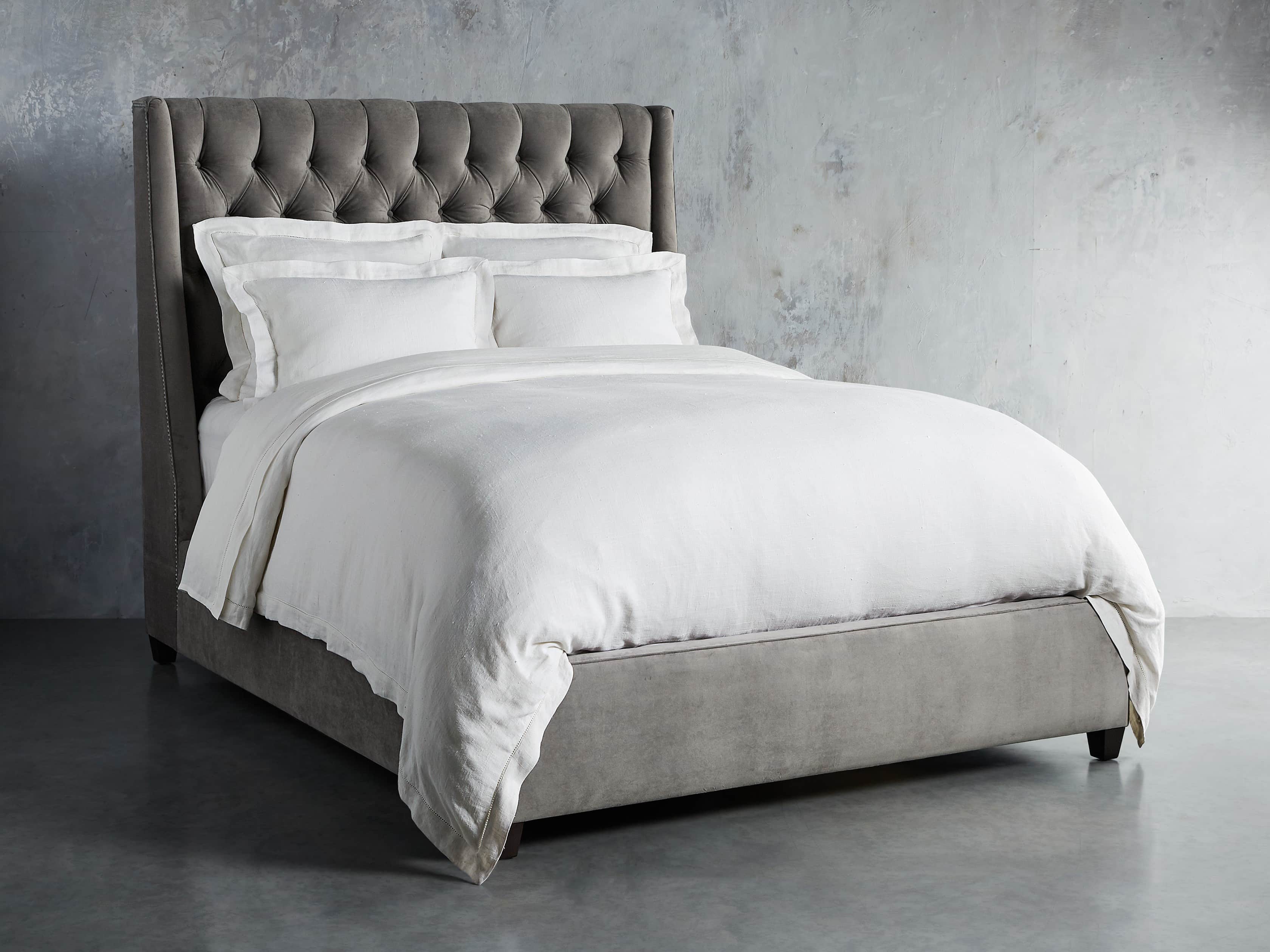 Devereaux Tufted Bed | Arhaus