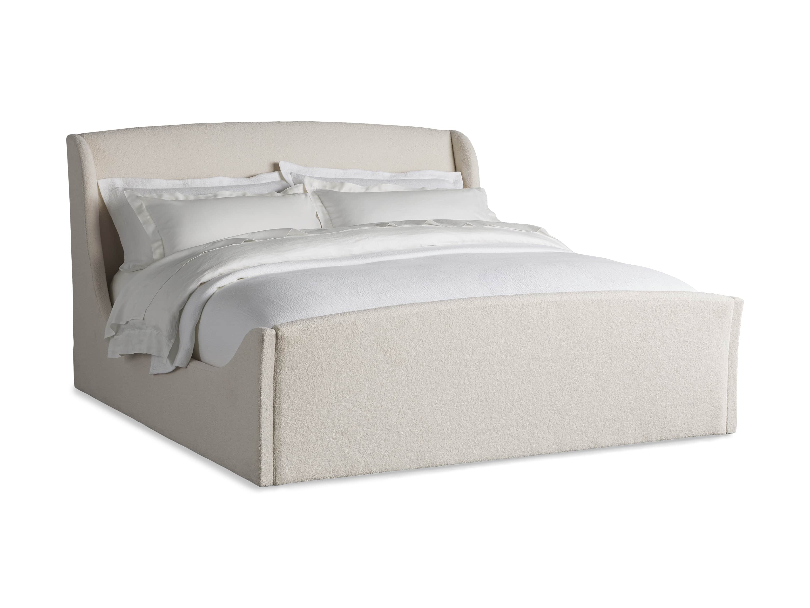 Ella King Bed in Wooly Sand, slide 5 of 5