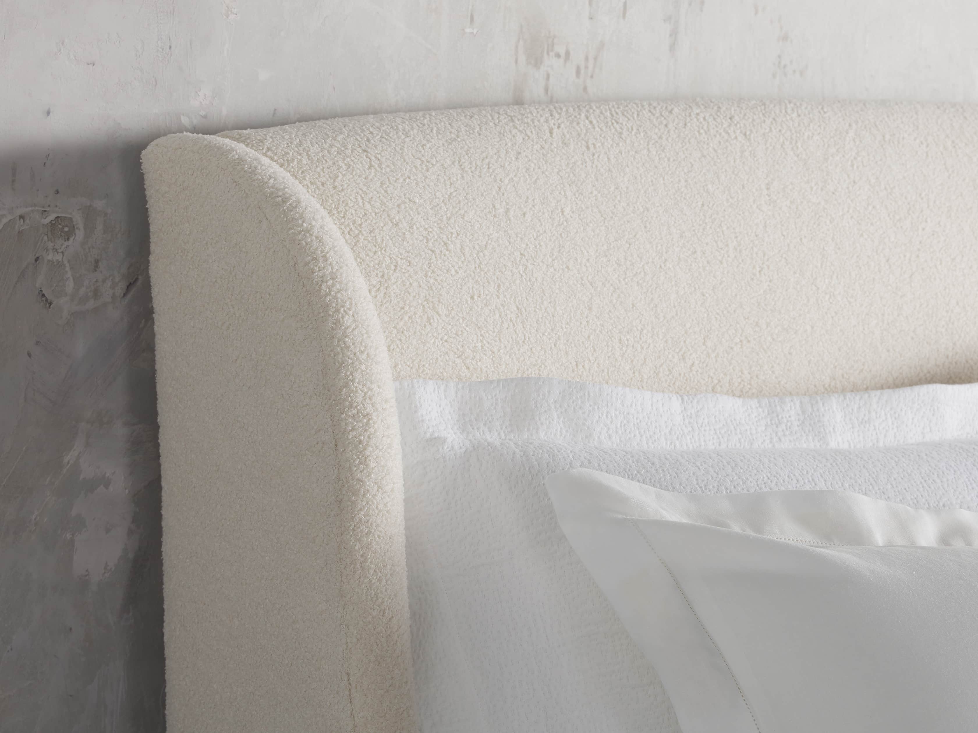 Ella King Bed in Wooly Sand, slide 4 of 5