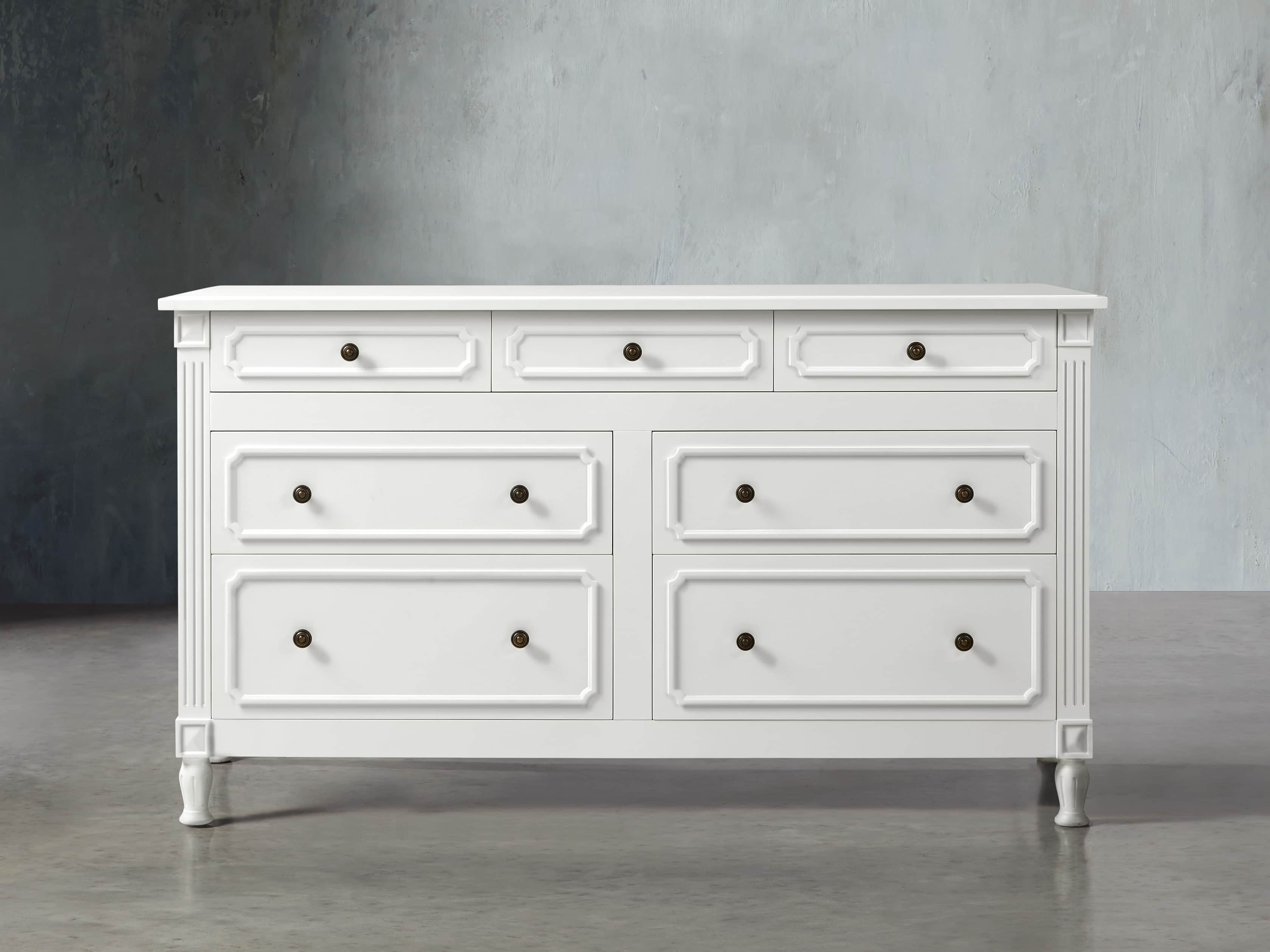 Evelyn 7 Drawer Dresser in Cirrus