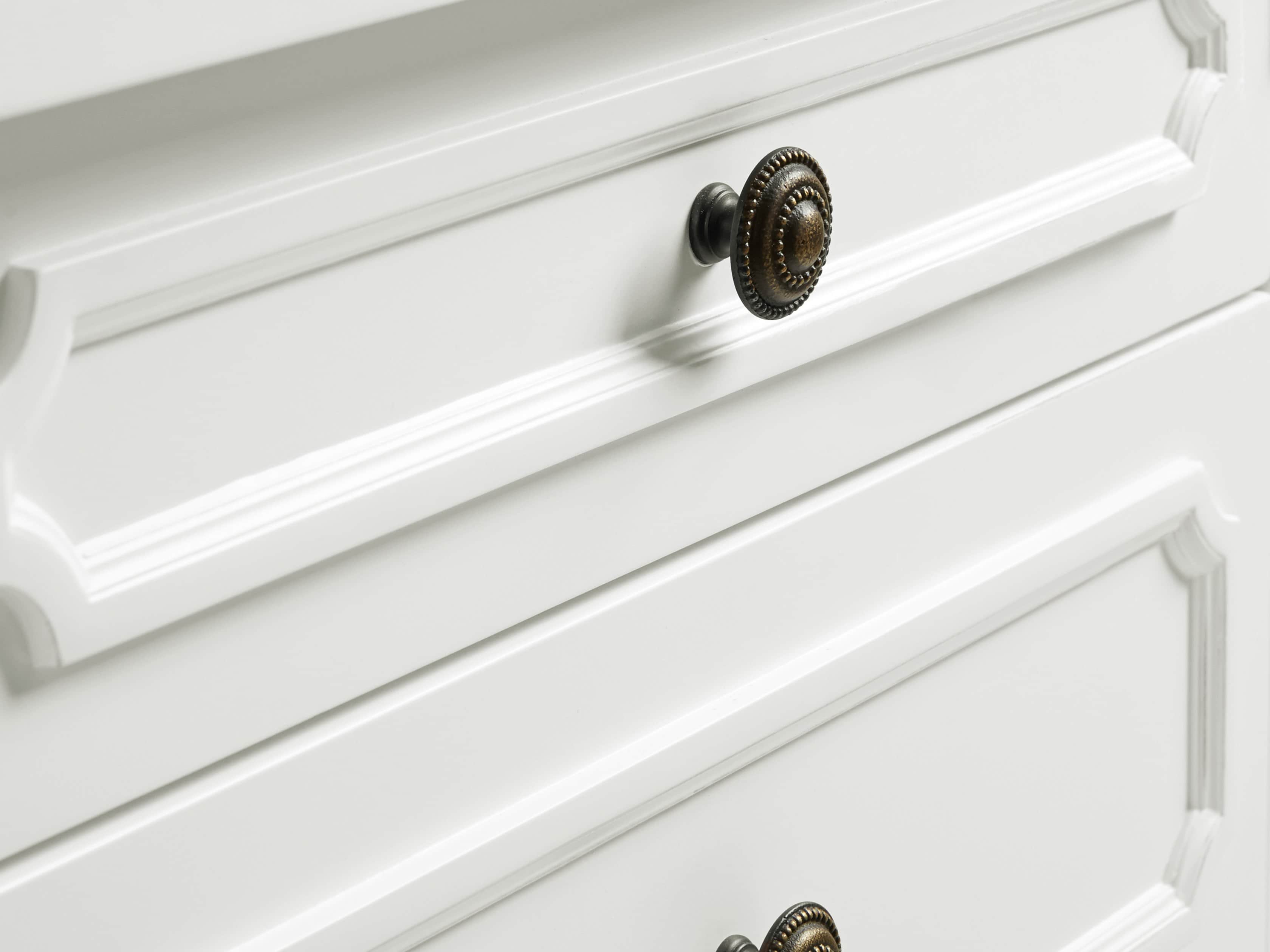 Evelyn Bedside Table in Cirrus