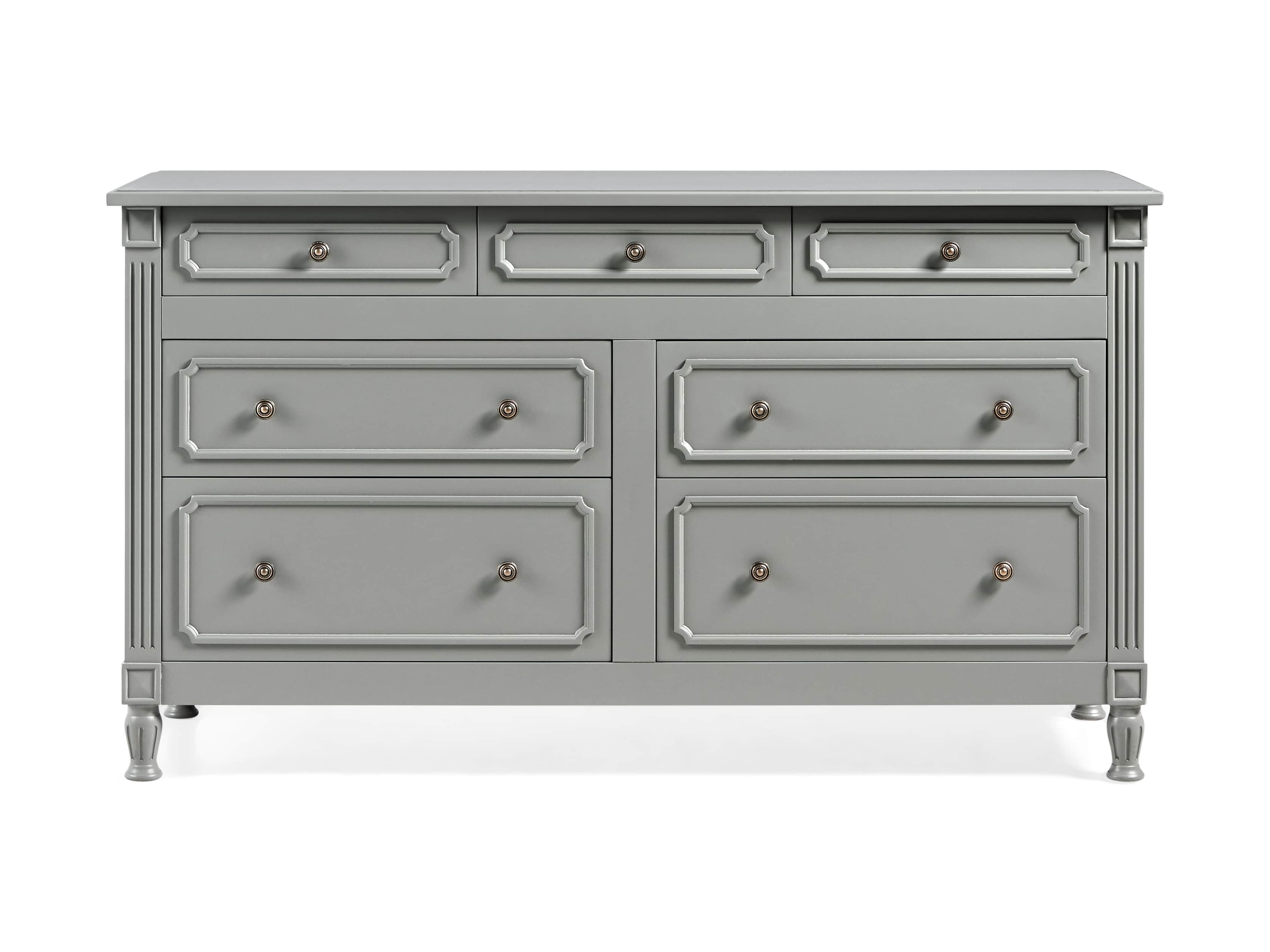 Evelyn 7 Drawer Dresser in Stratus, slide 8 of 9