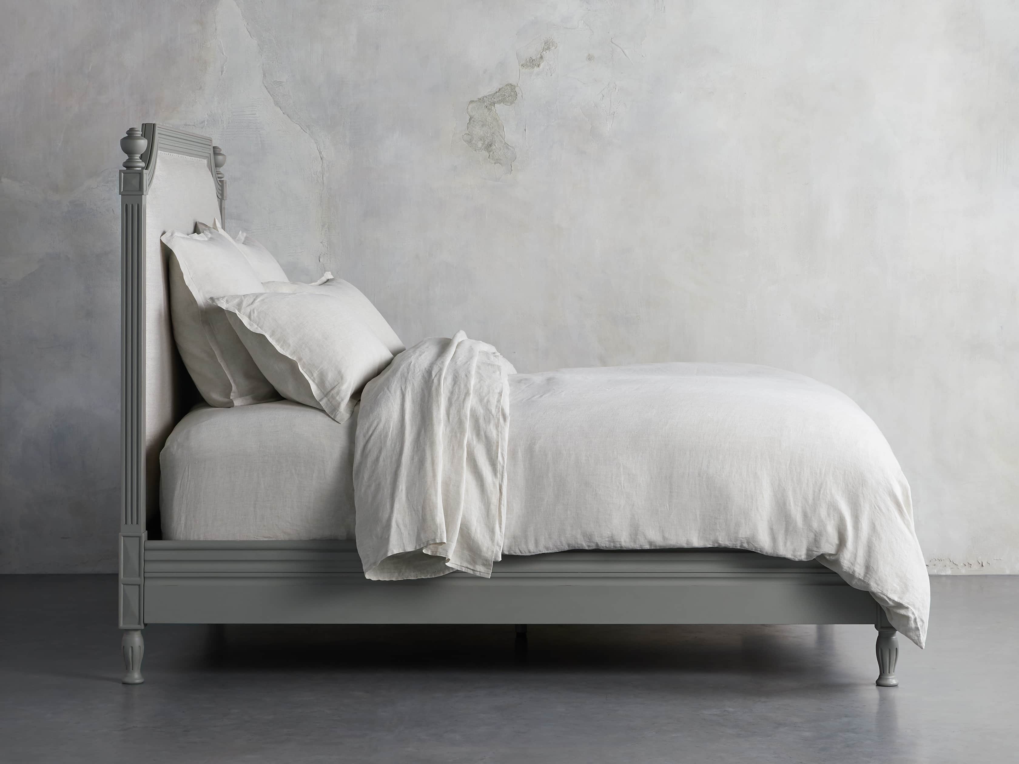 Evelyn 63" King Bed in Stratus, slide 2 of 7