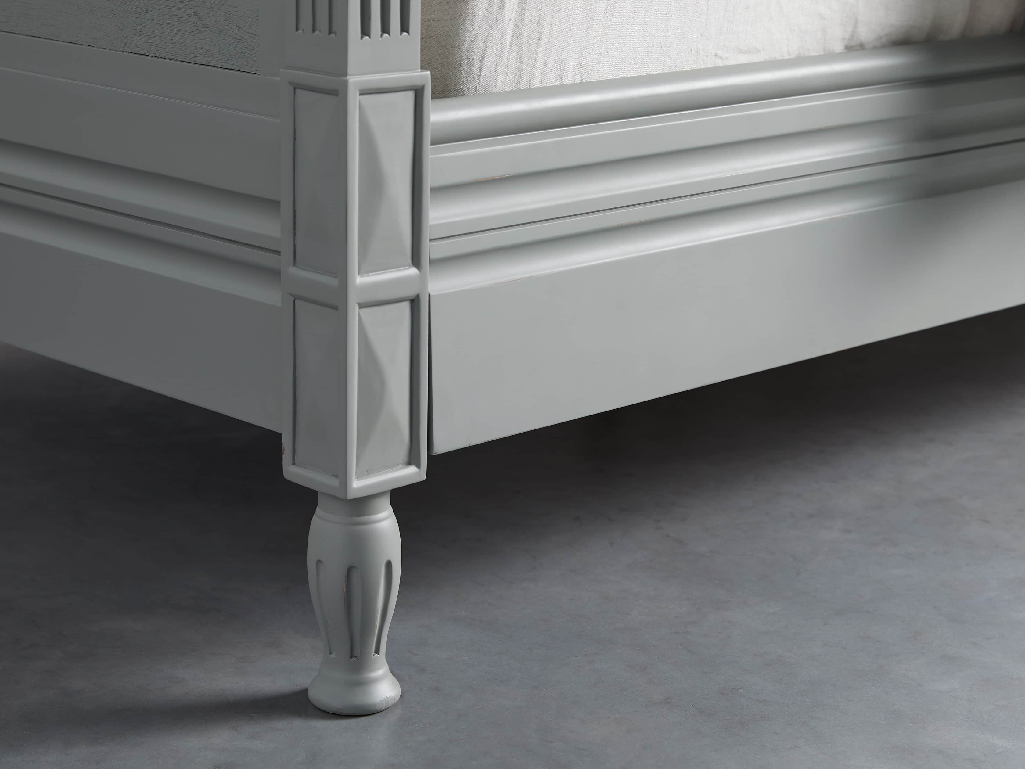 Evelyn 63" King Bed in Stratus, slide 5 of 7