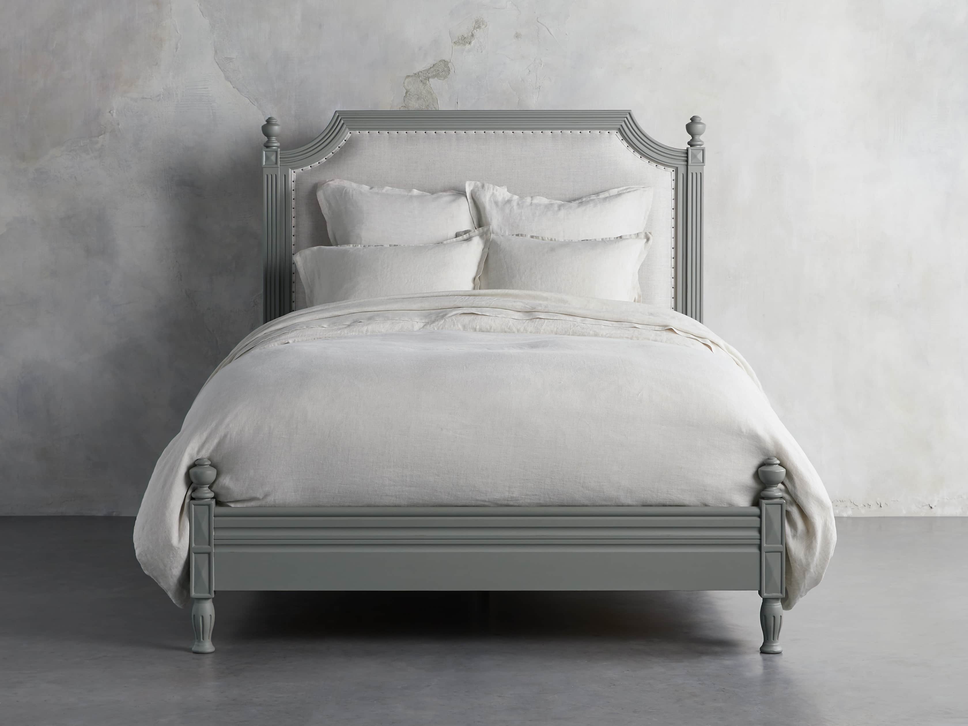 Evelyn 63" King Bed in Stratus, slide 3 of 7