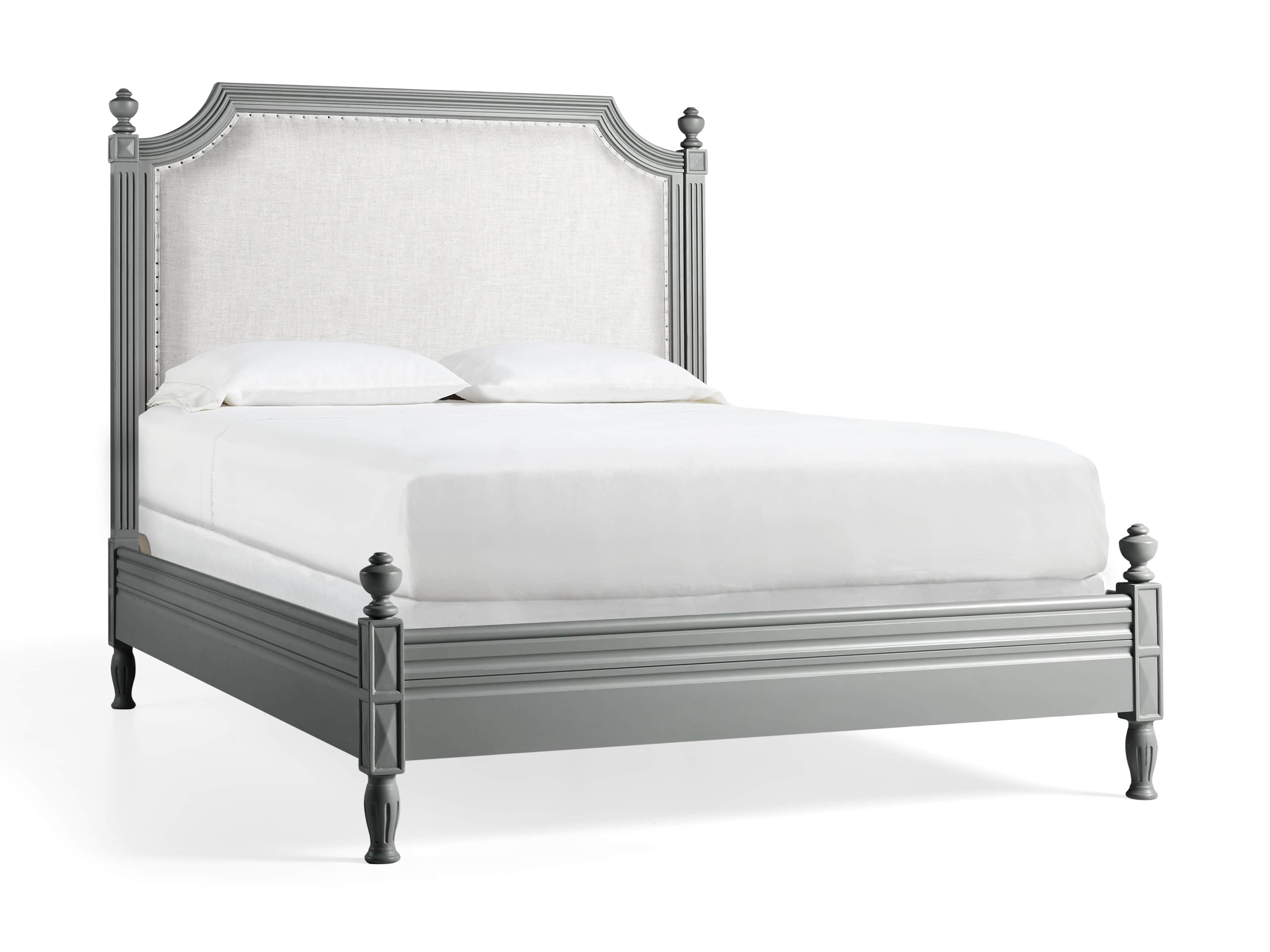 Evelyn 63" King Bed in Stratus, slide 6 of 7
