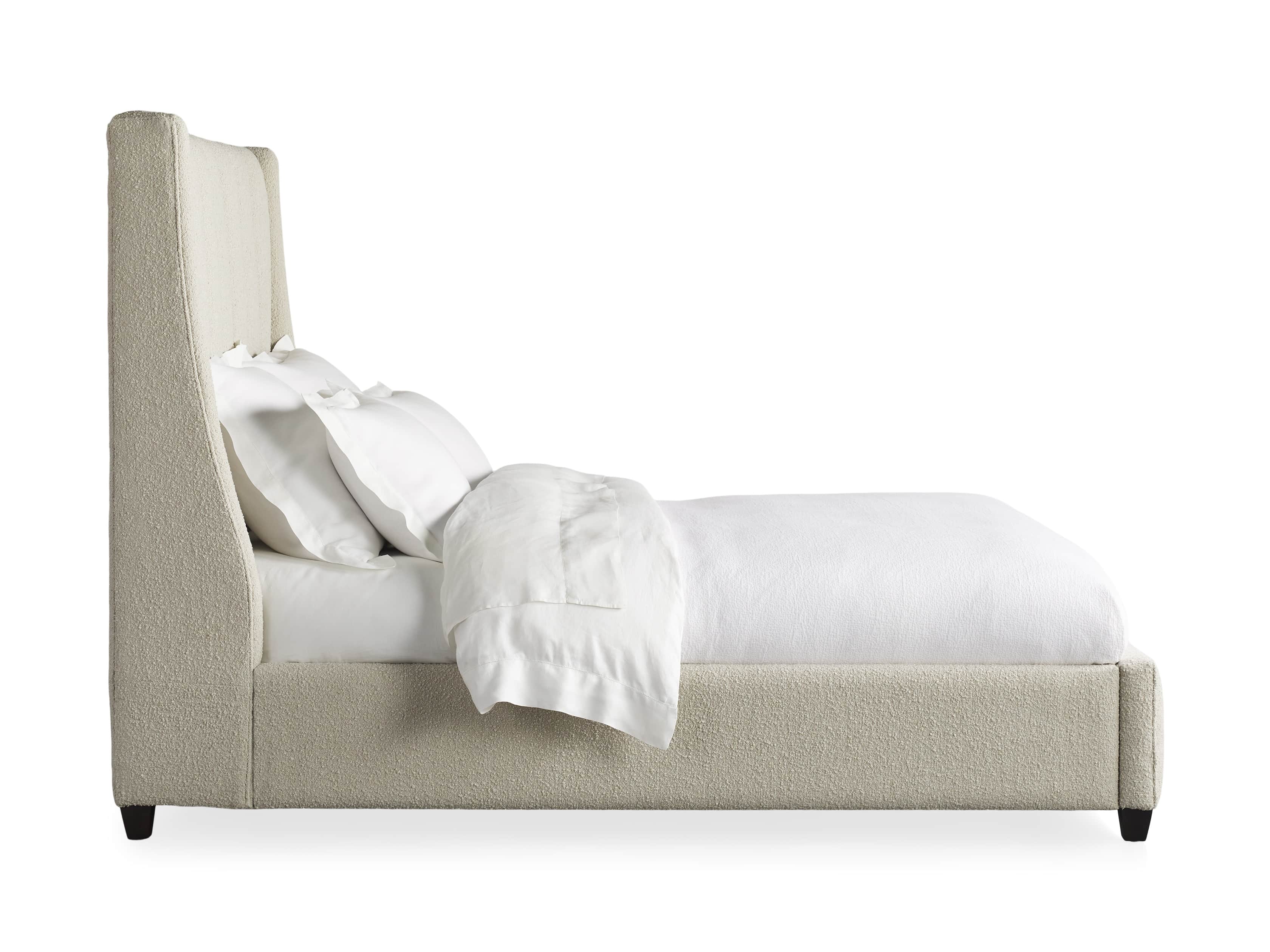 Hayworth Queen Bed in Burbank Sand, slide 7 of 7