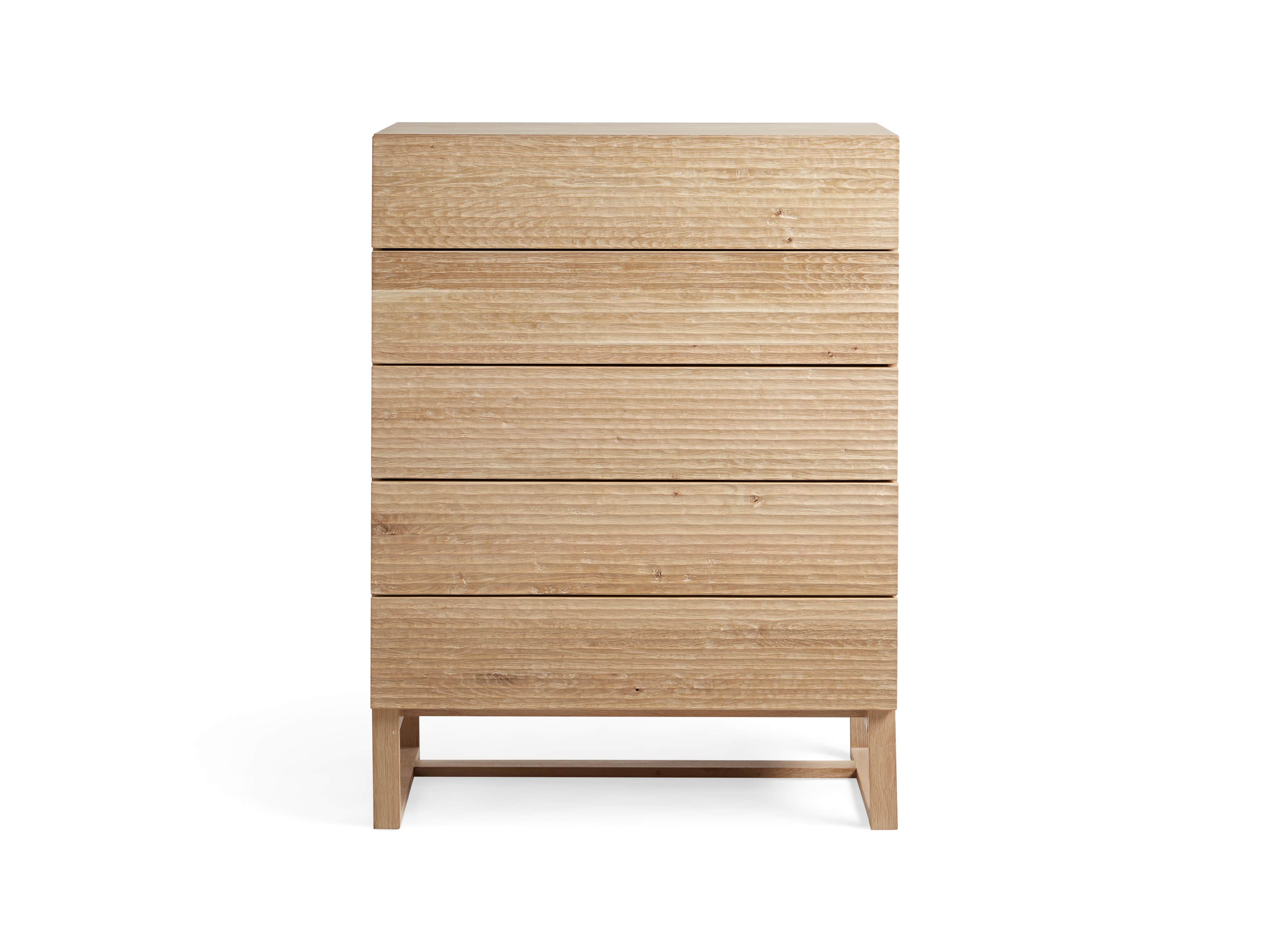Lawson 38" Tall Dresser in White Wash