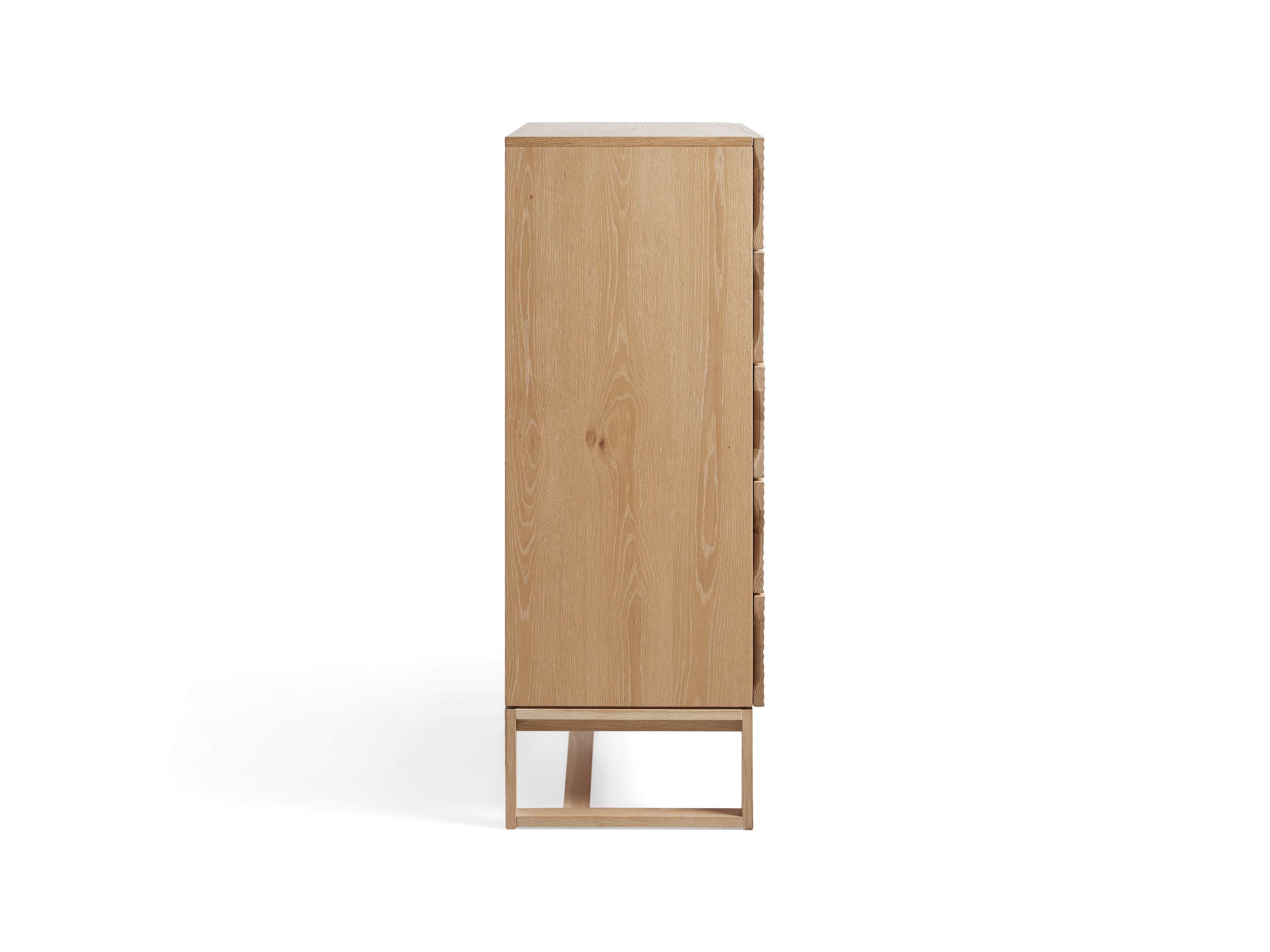 Lawson 38" Tall Dresser in White Wash