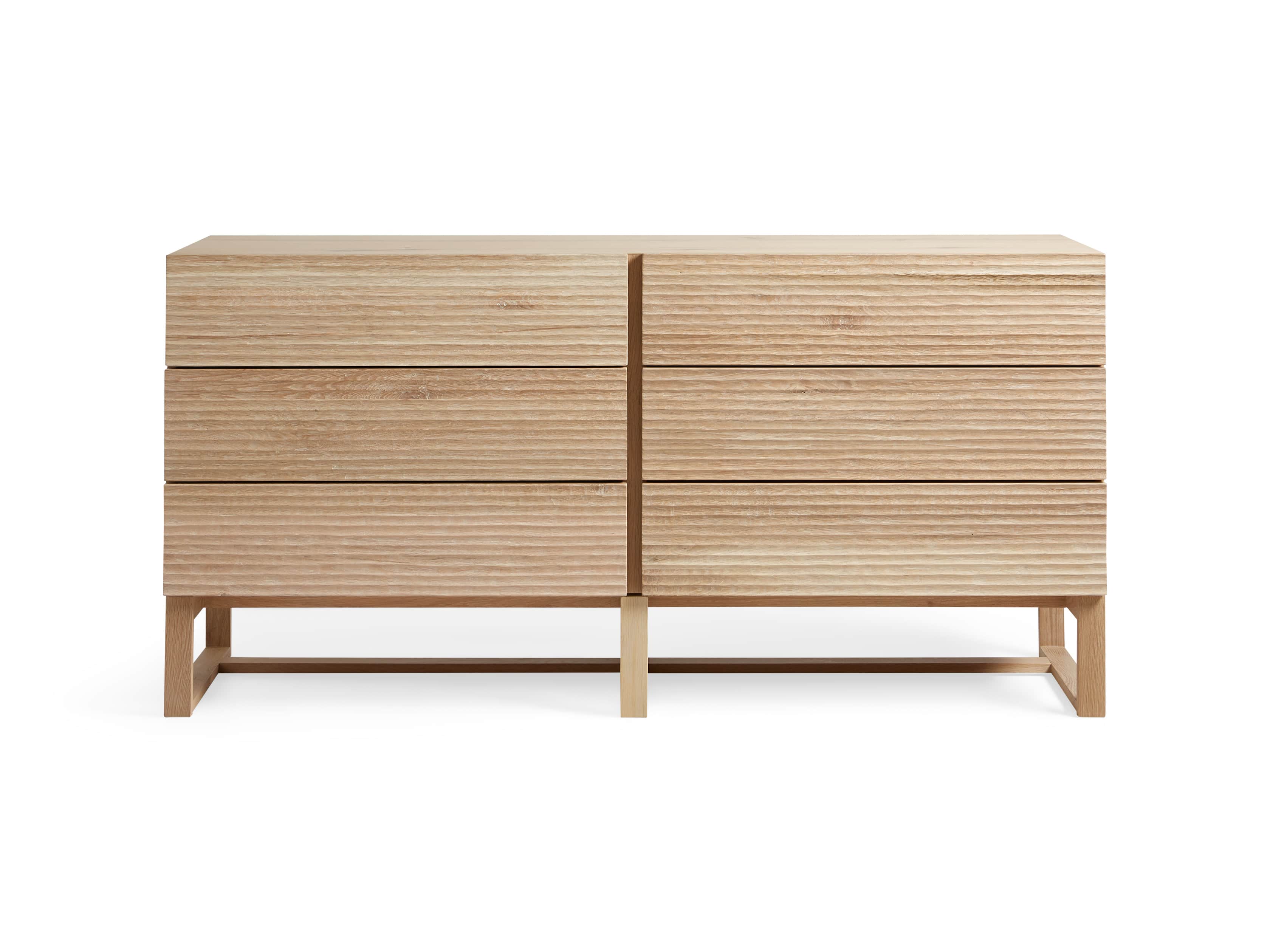 Lawson 67" Wide Dresser in White Wash