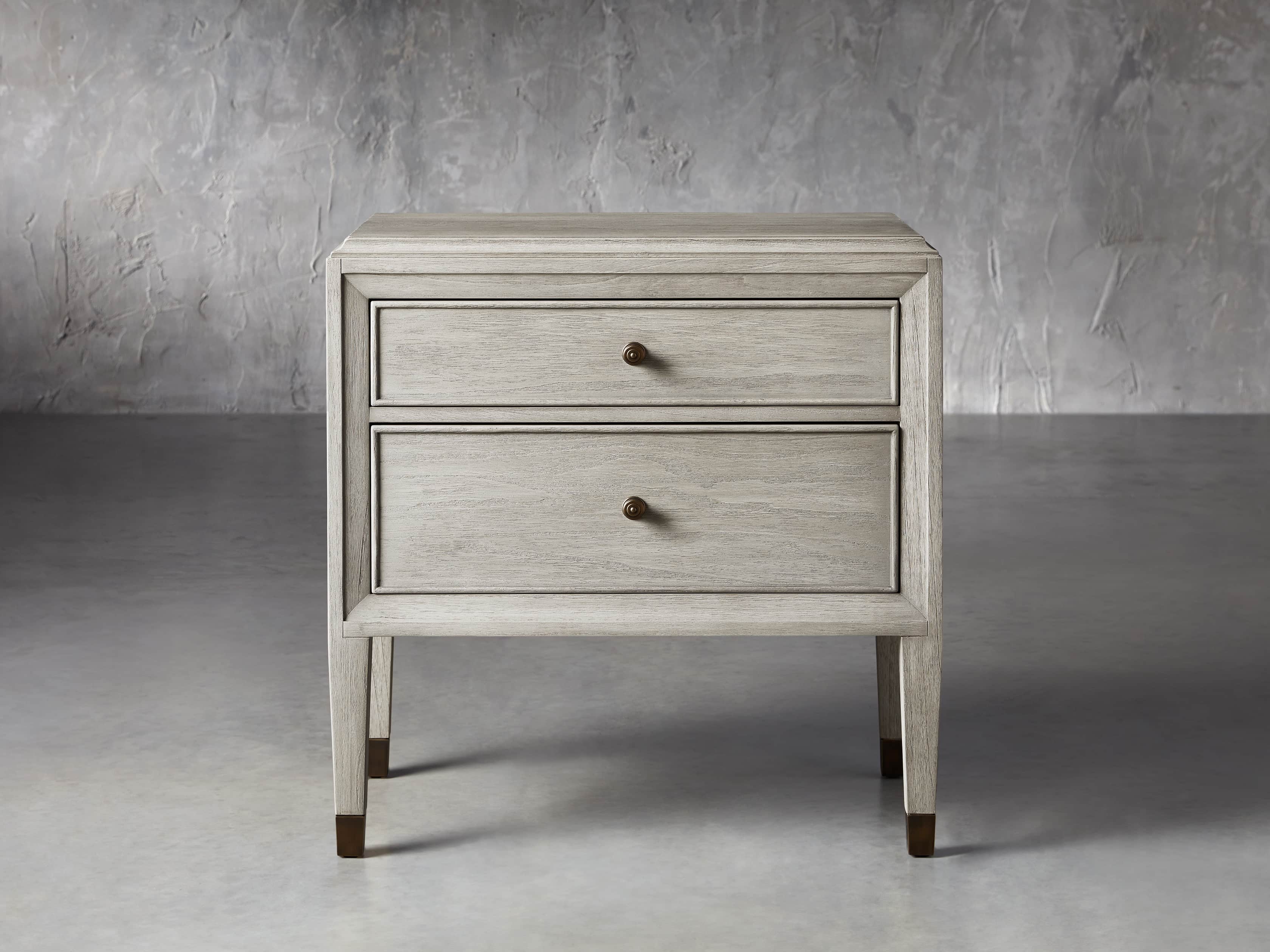 Lenox Nightstand in Boulder Grey, slide 1 of 4