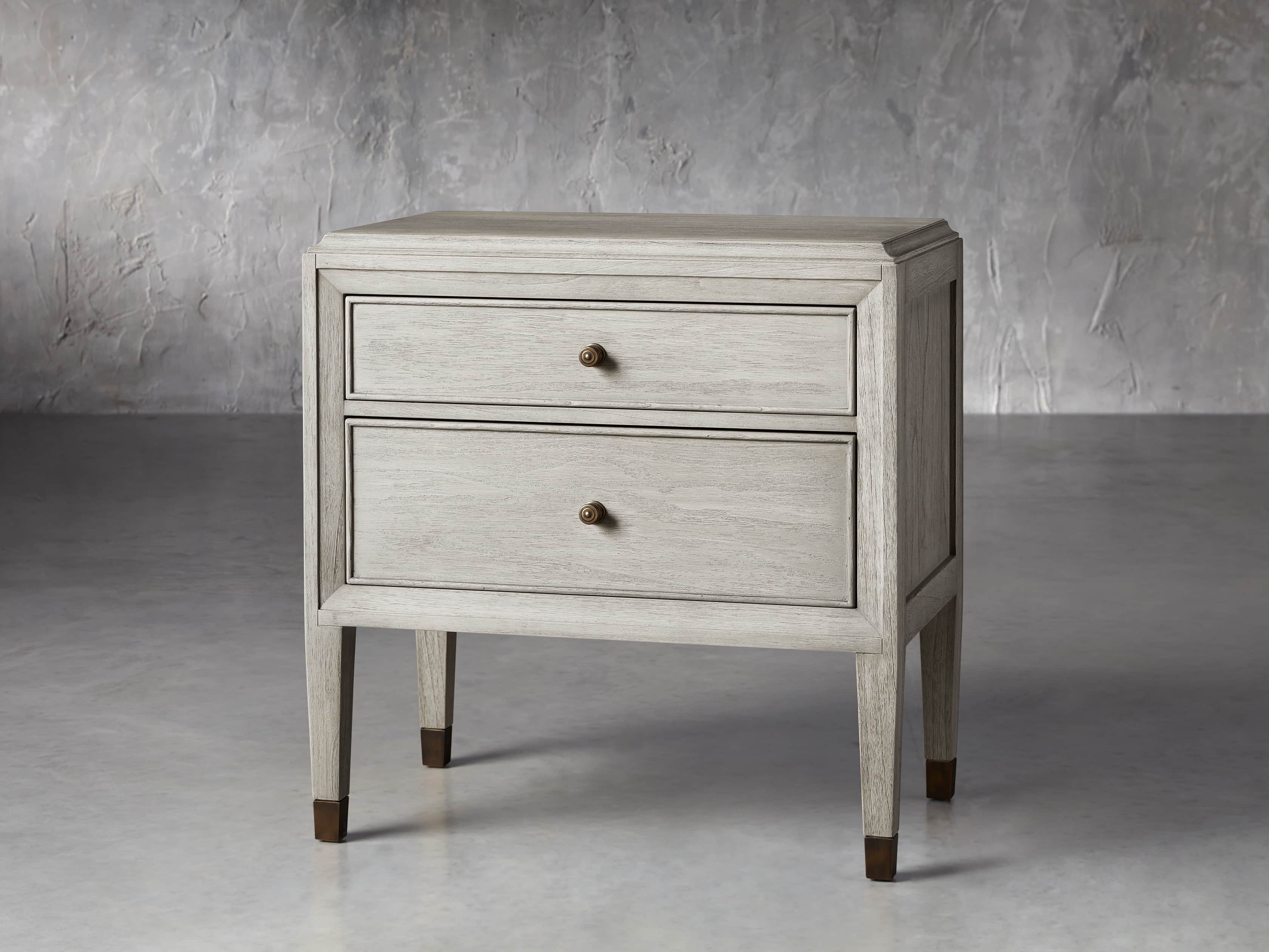Lenox Nightstand in Boulder Grey, slide 2 of 4