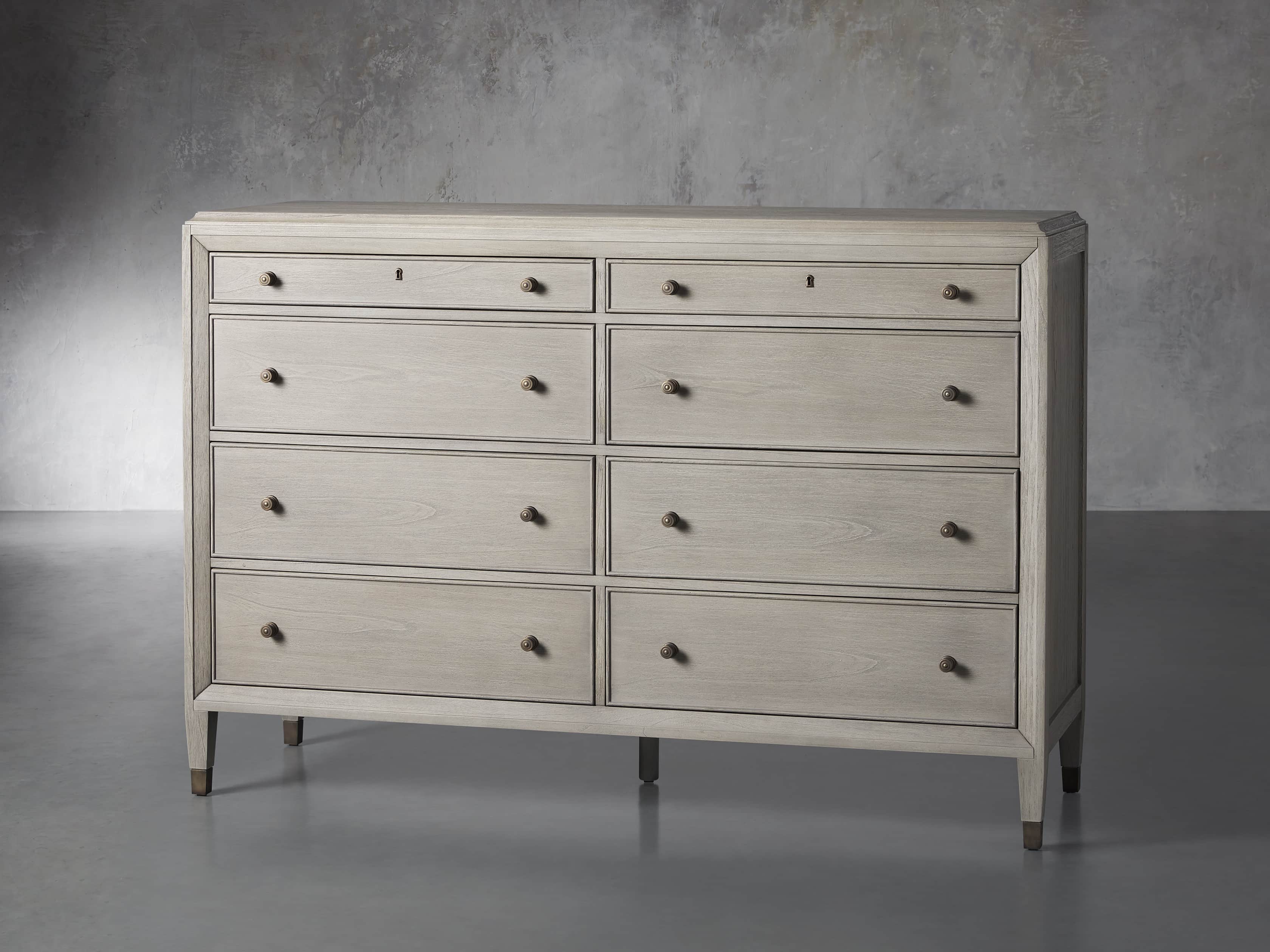 Lenox Wide Dresser in Boulder Grey, slide 2 of 4
