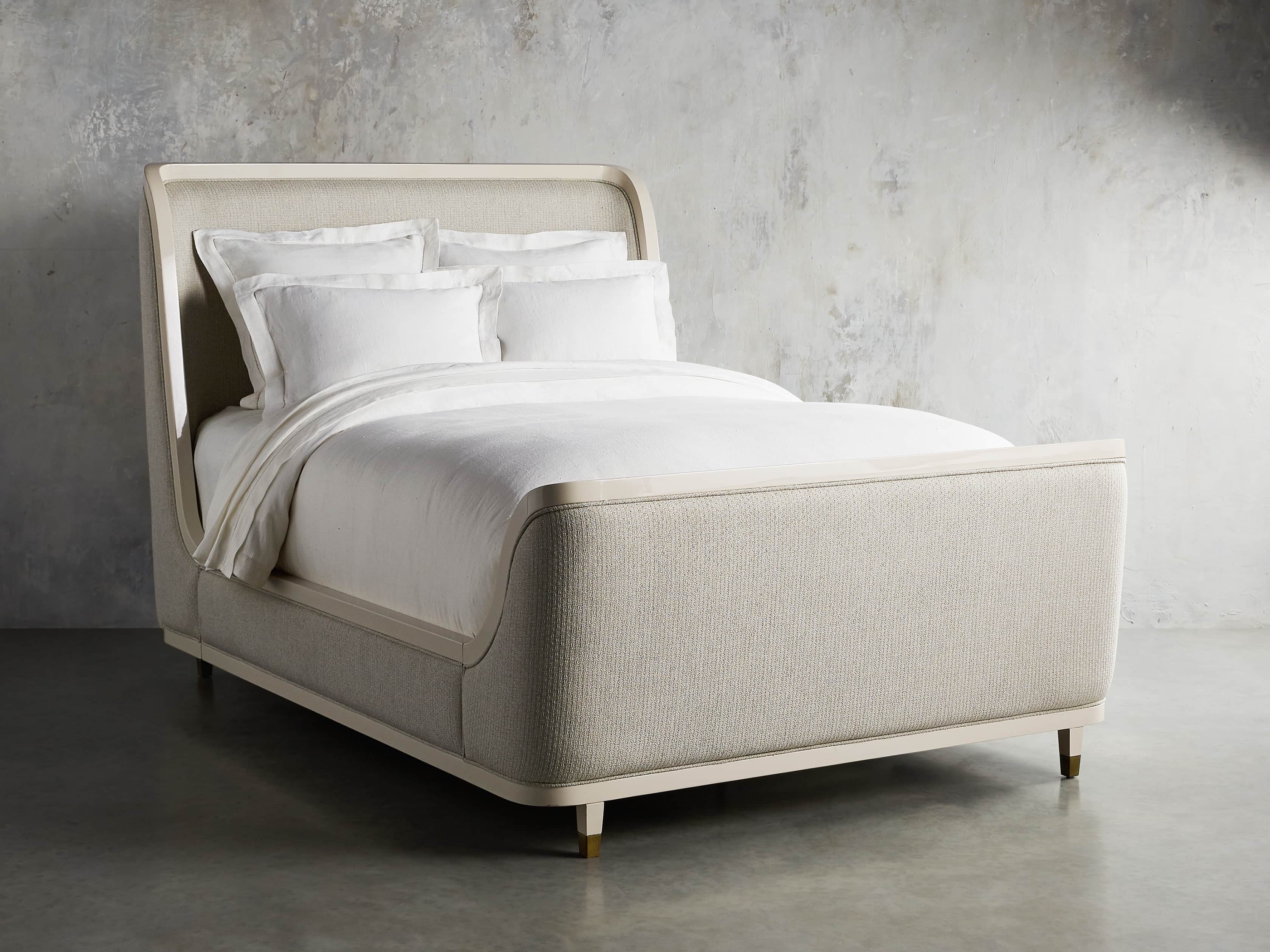 Lenox 60" Queen Bed in Dove, slide 2 of 6