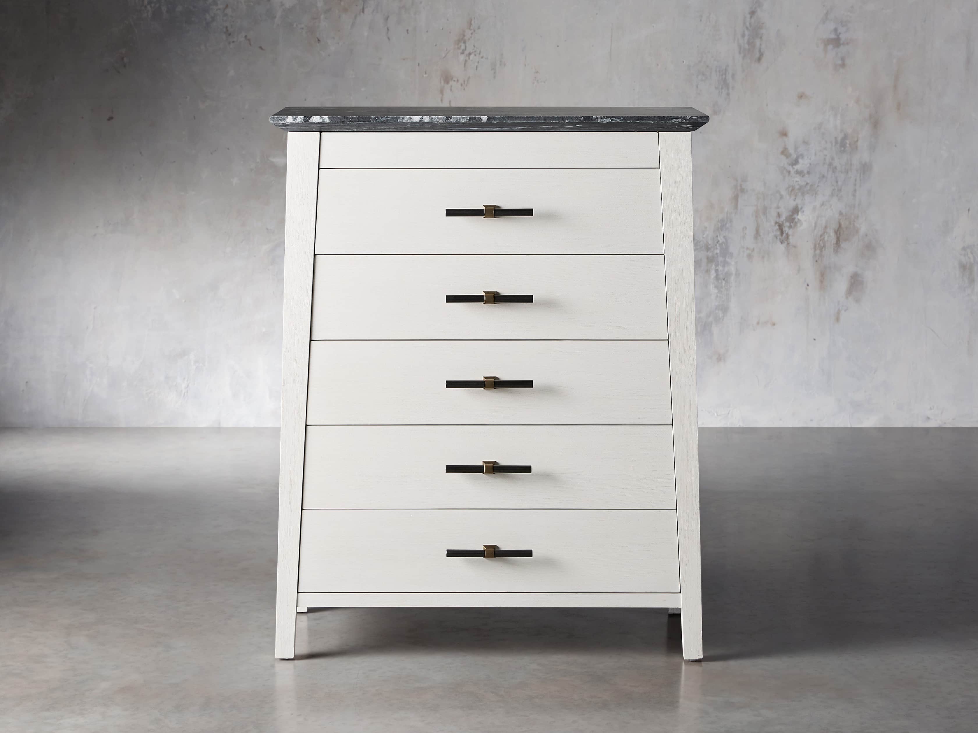 Loren Tall Dresser Arhaus Furniture