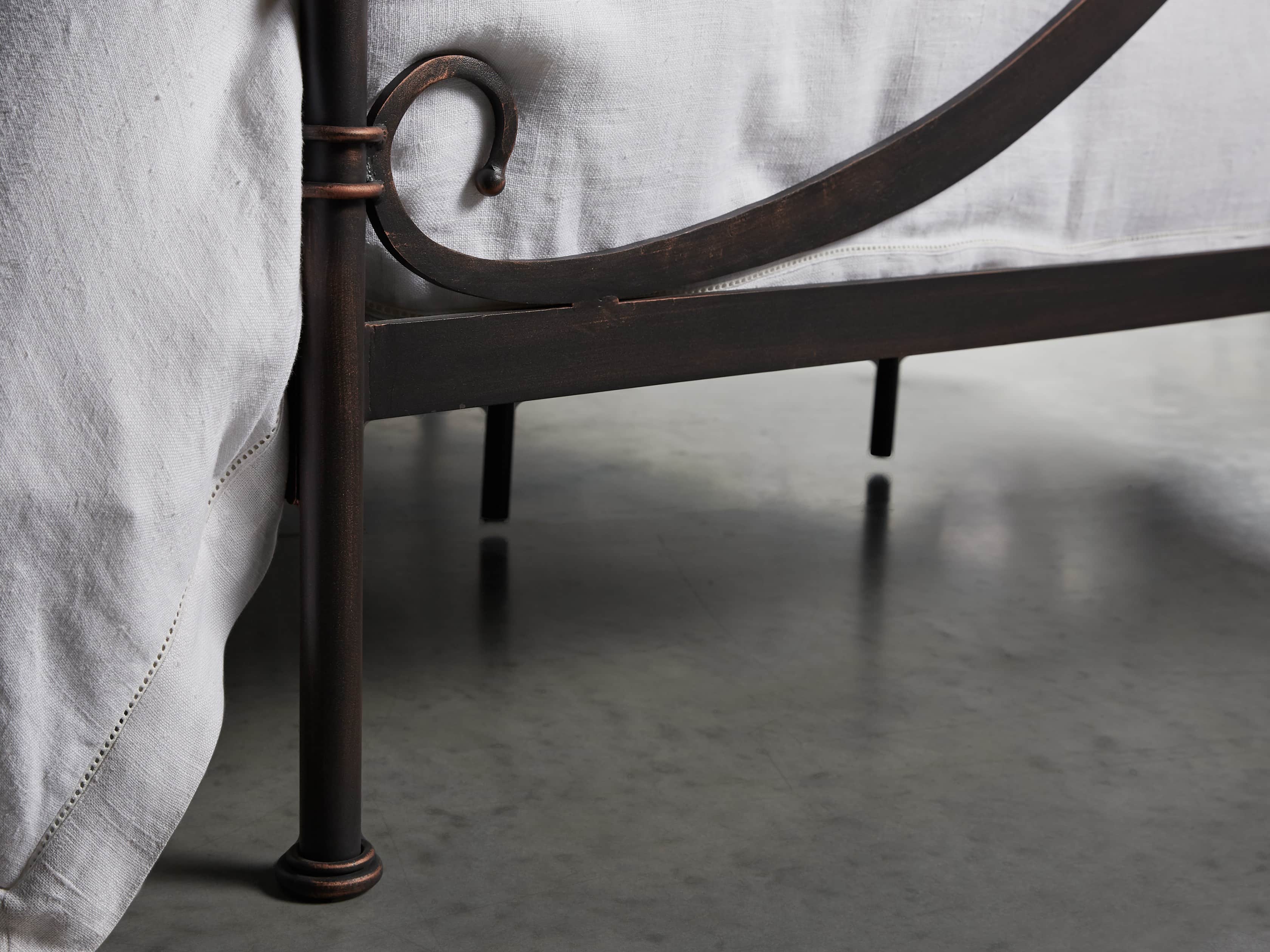 St. Lucia Queen Bed in Rust, slide 6 of 7
