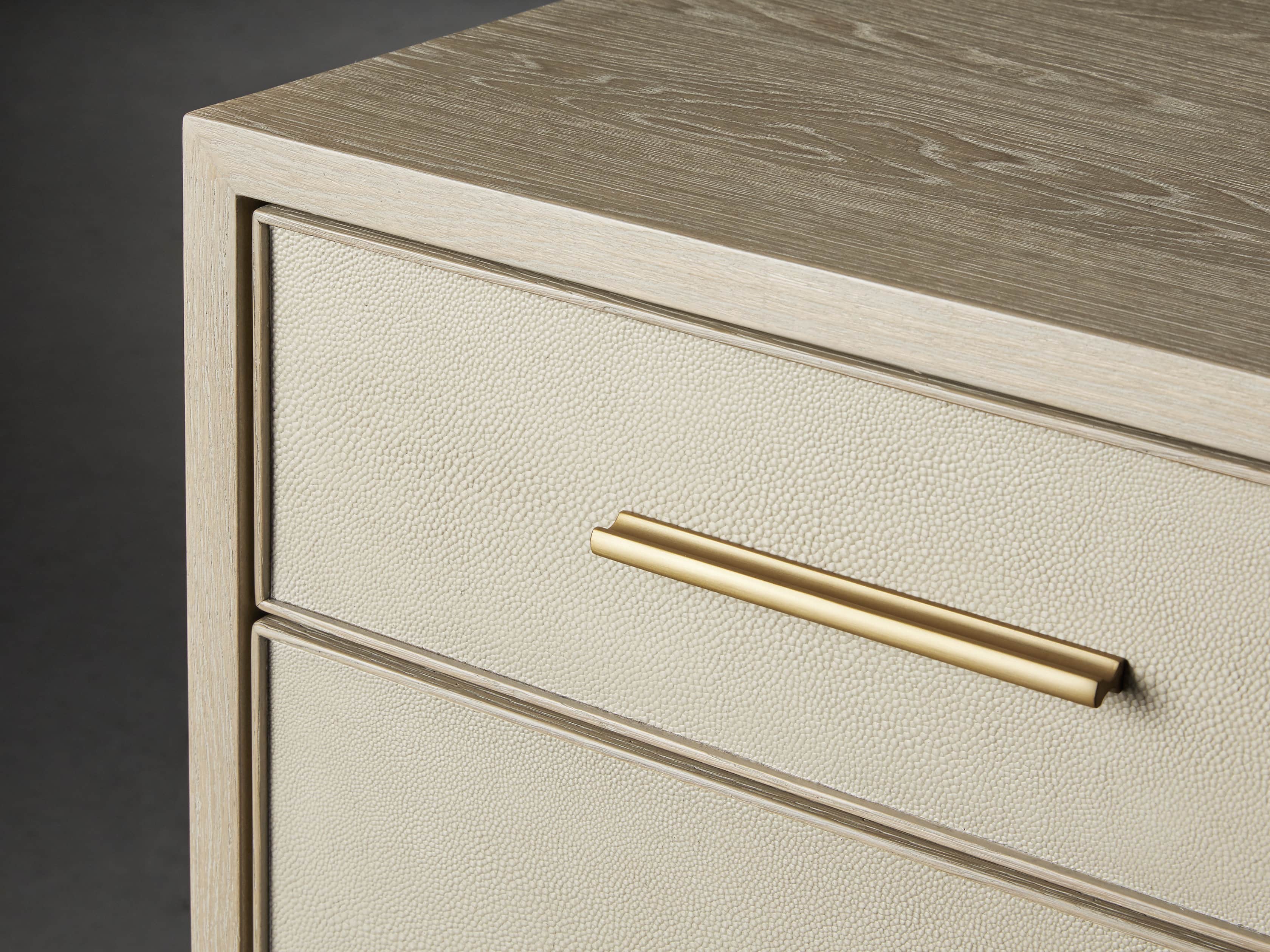 Malone Two Over Three Drawer Dresser in Bone, slide 5 of 8