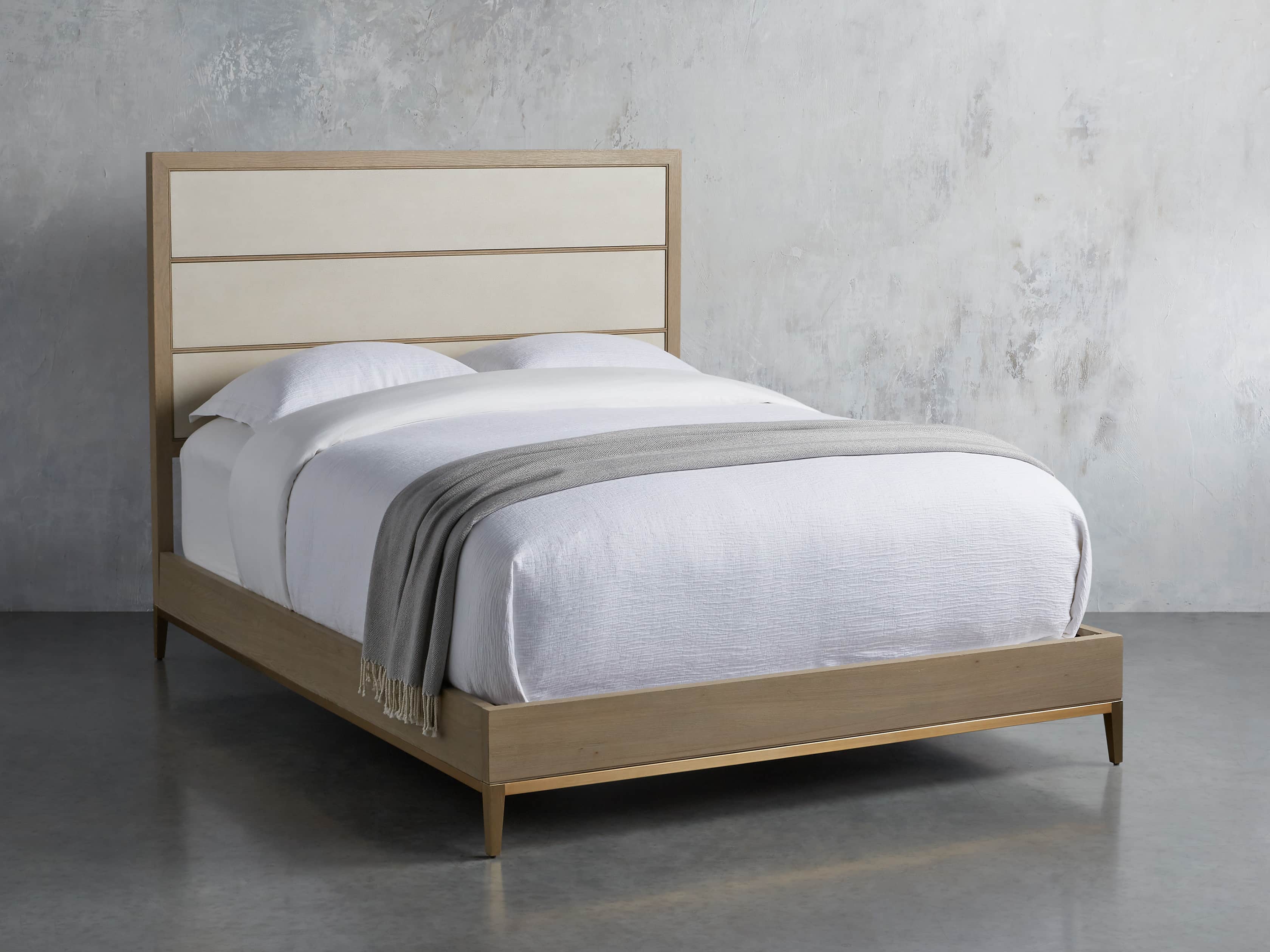Malone 54" King Bed in Bone, slide 2 of 7