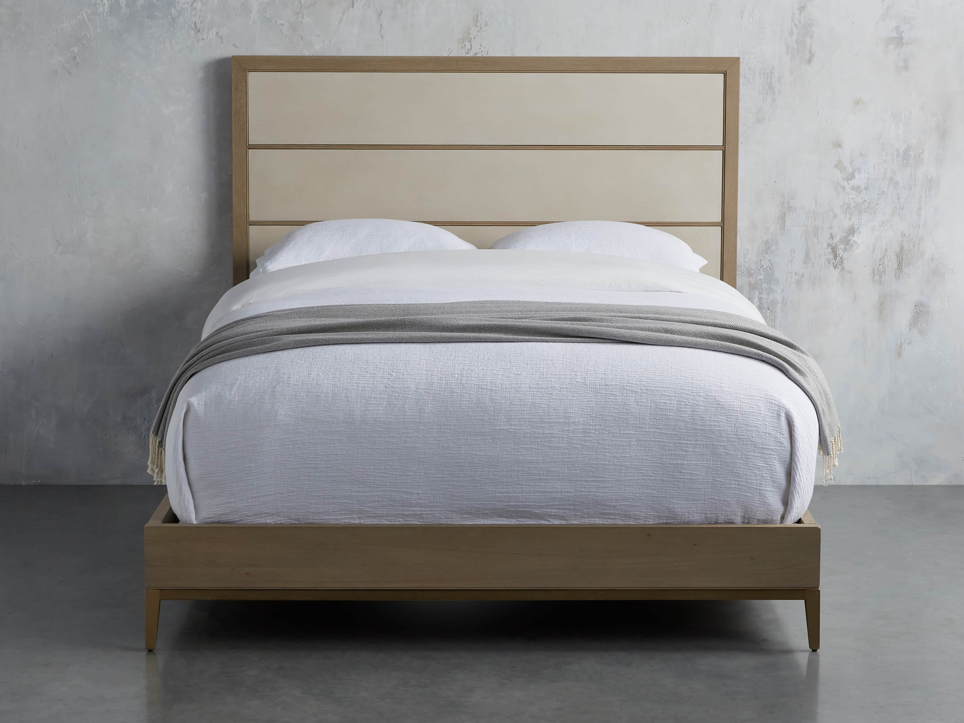 Malone 54" King Bed in Bone, slide 3 of 7