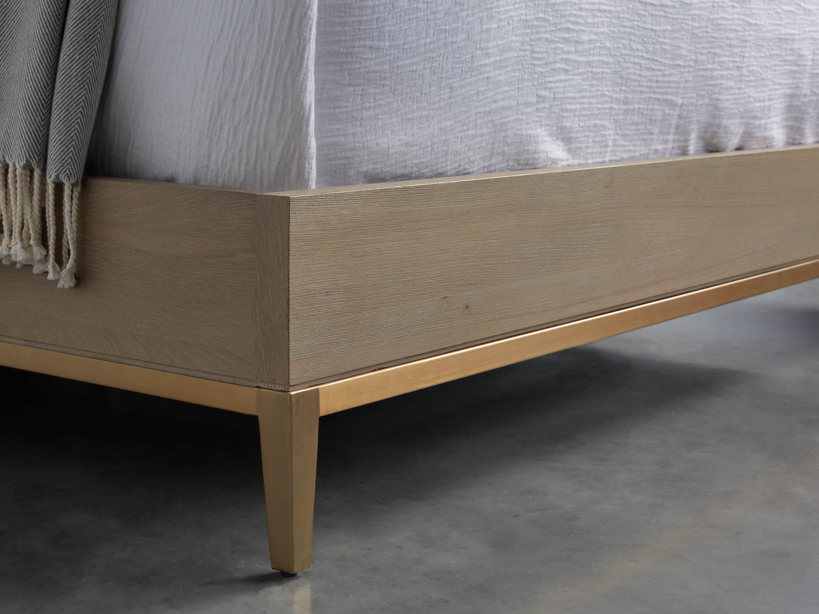 Malone 54" King Bed in Bone, slide 6 of 7