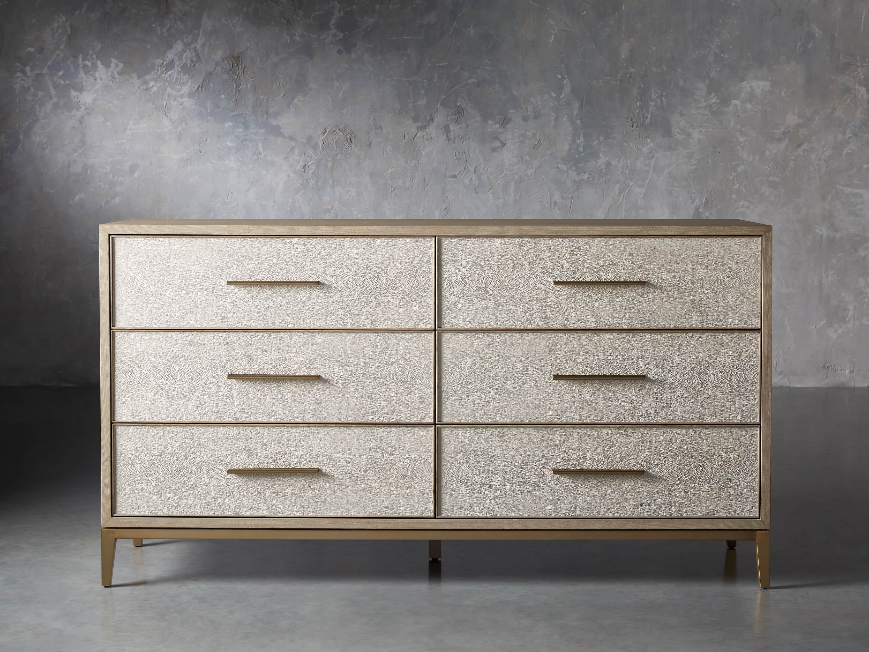 Malone 66" Wide Dresser in Bone, slide 2 of 9