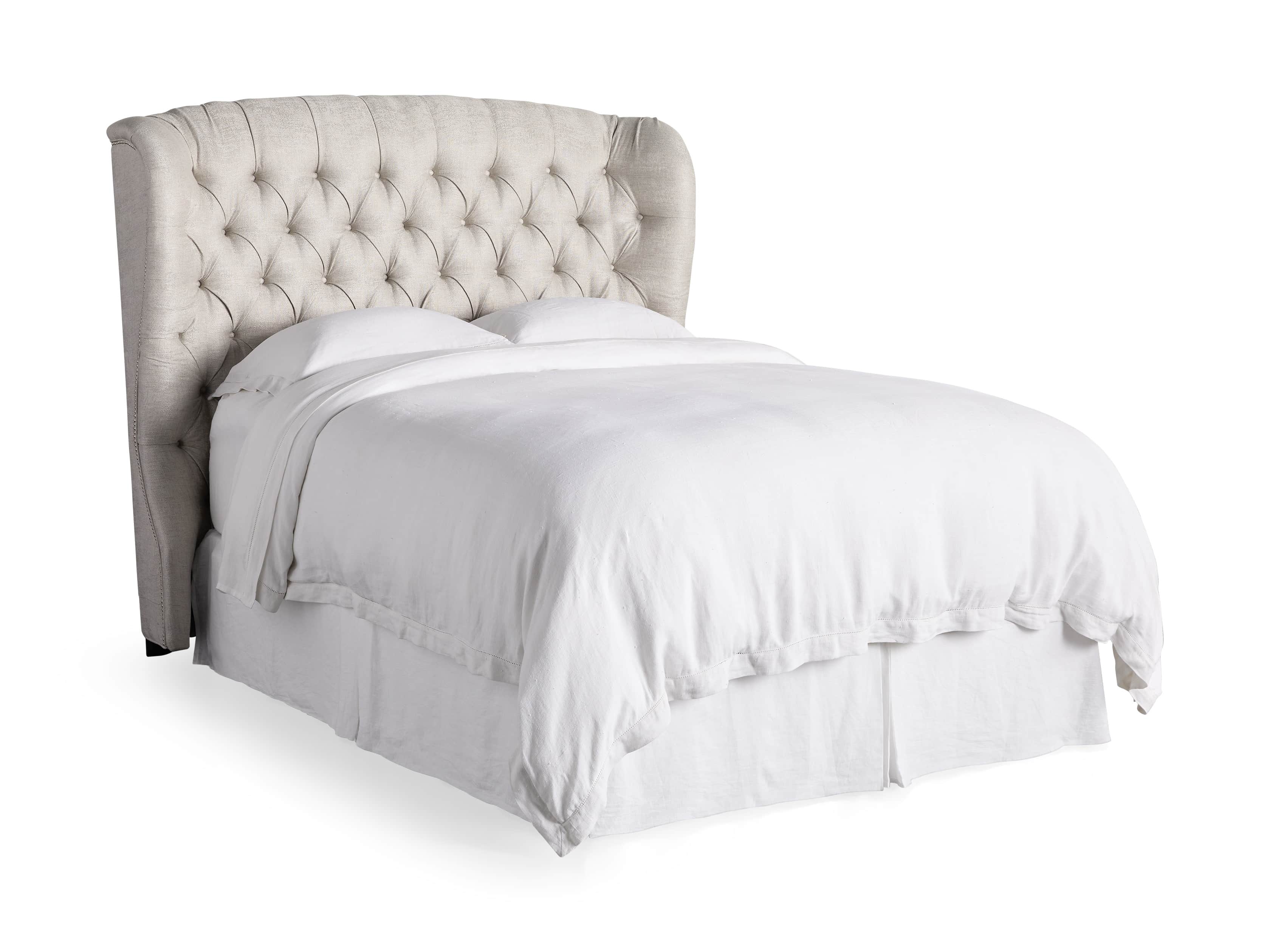 Mariah 64" Upholstered Tufted King Headboard with Metal Frame, slide 4 of 5