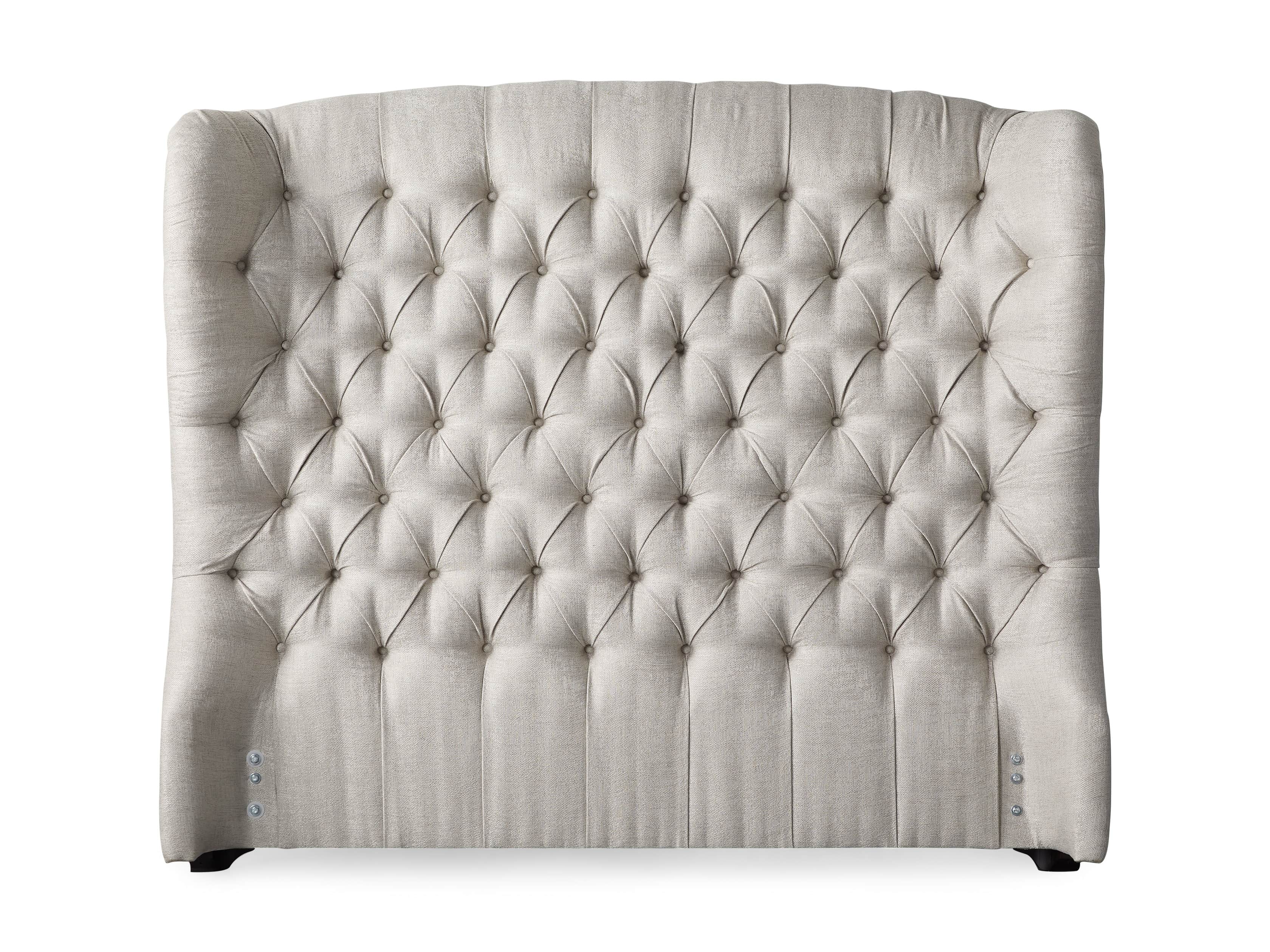 Mariah 64" Upholstered Tufted King Headboard with Metal Frame, slide 5 of 5