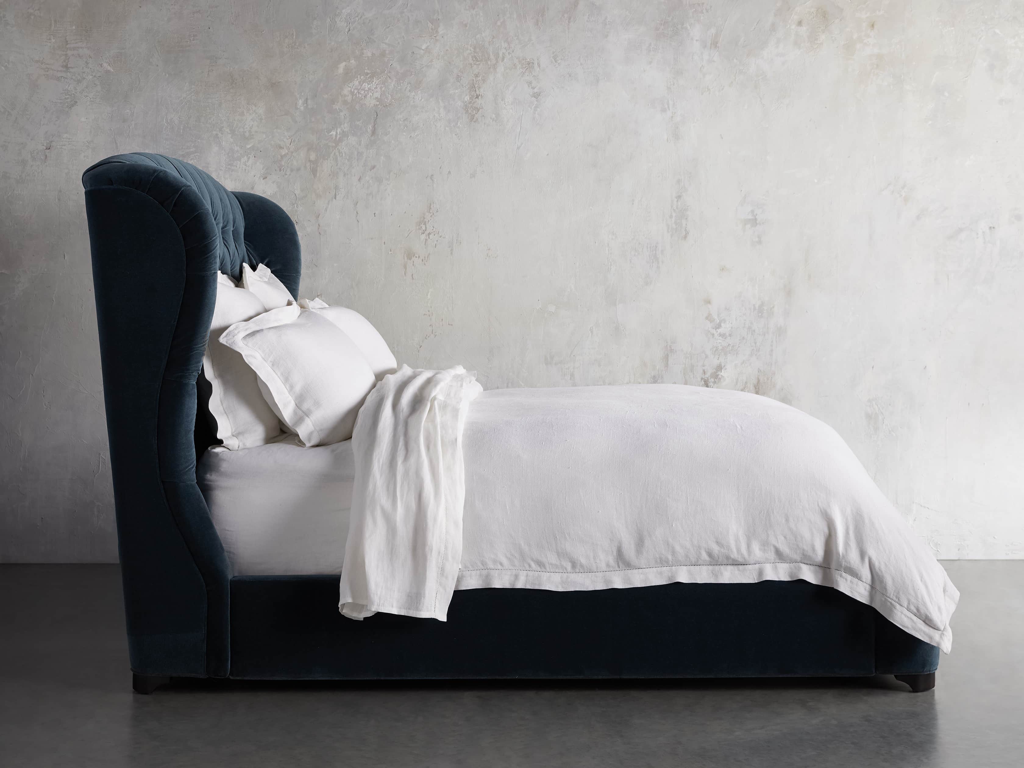 Mariah 64" Upholstered Tufted Queen Bed, slide 4 of 7