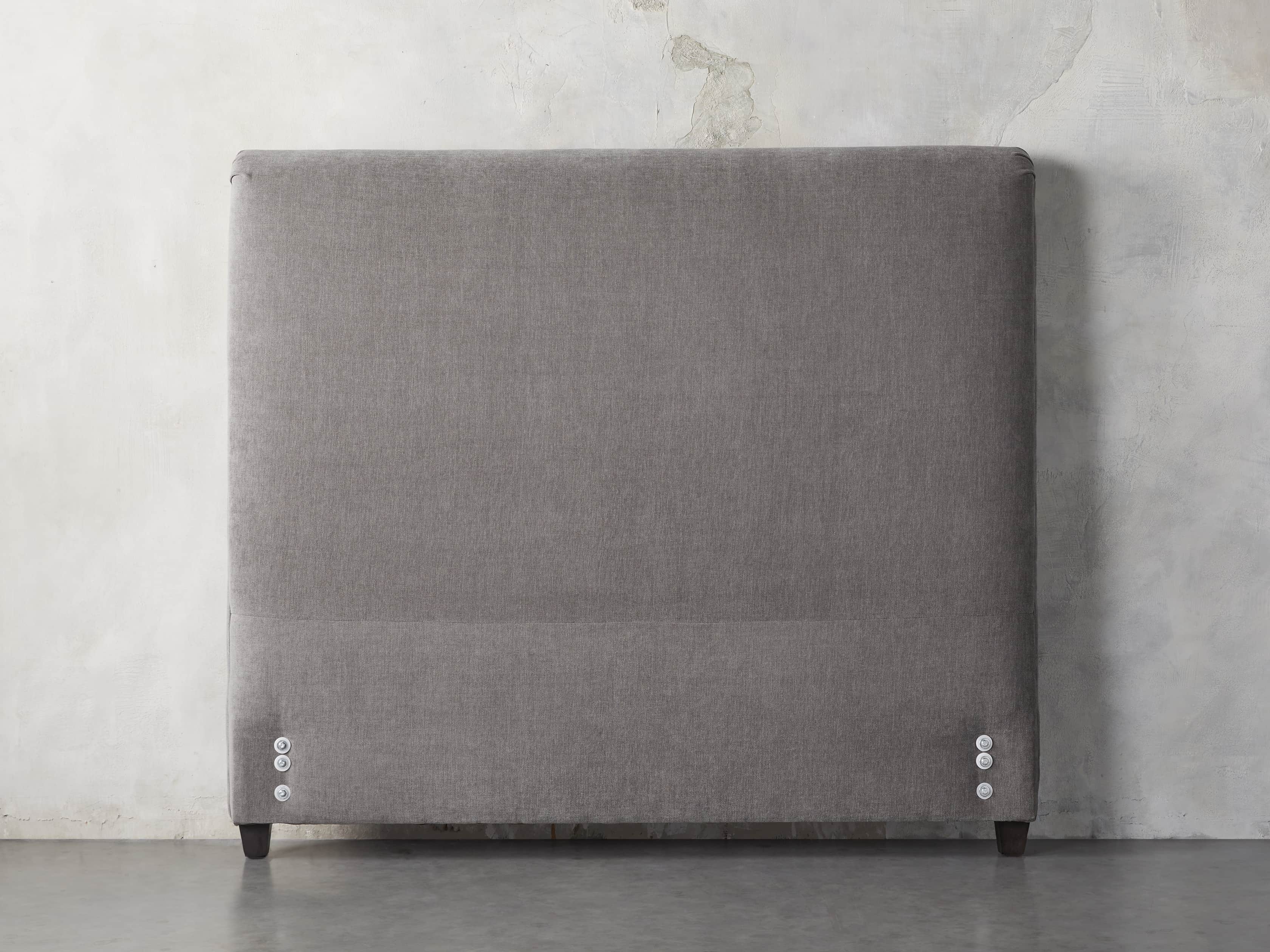 Nolan 61" Upholstered King Headboard with Metal Frame, slide 2 of 4