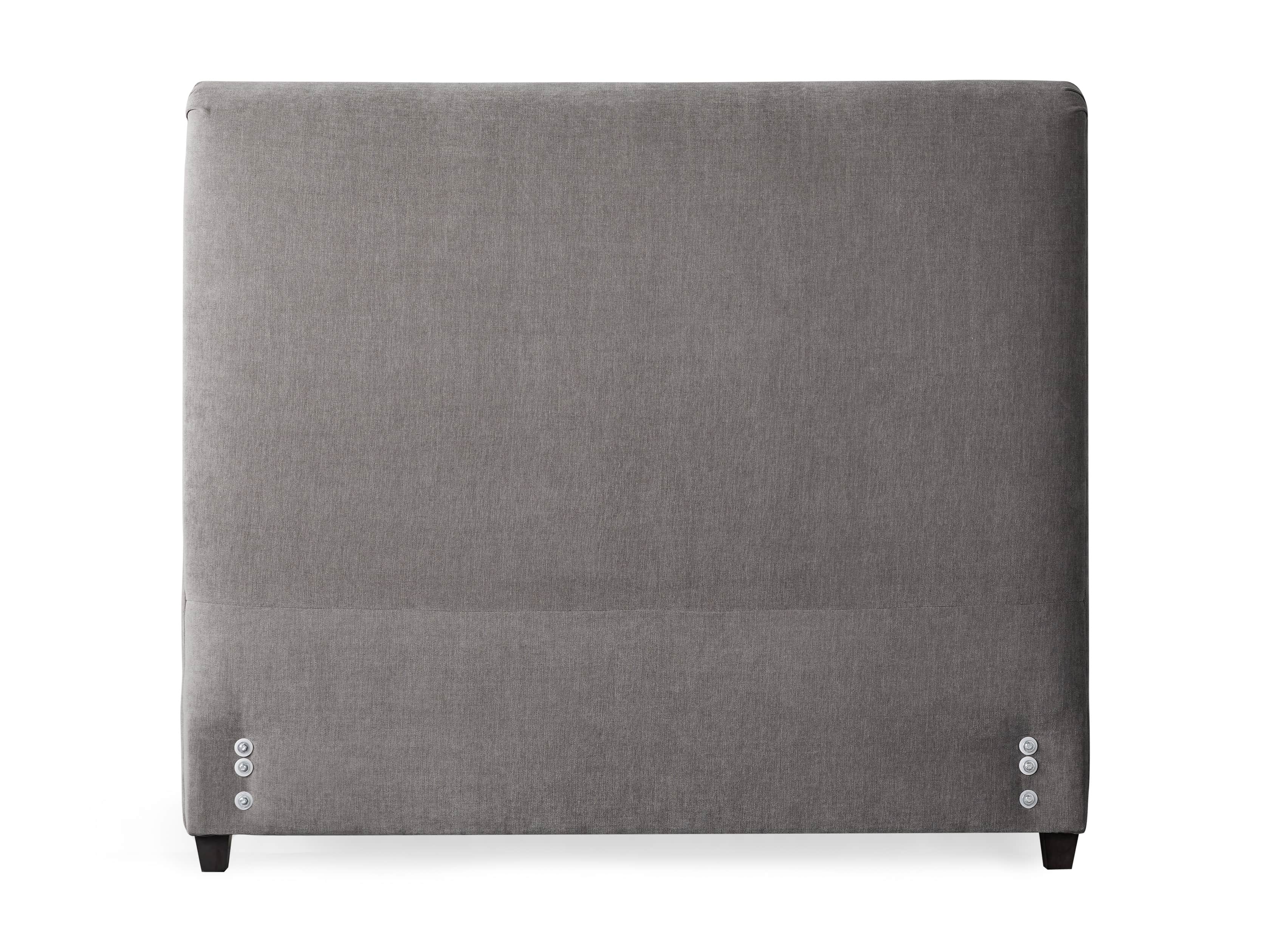 Nolan Queen Upholstered Tufted Headboard in Dayo Cement, slide 4 of 4