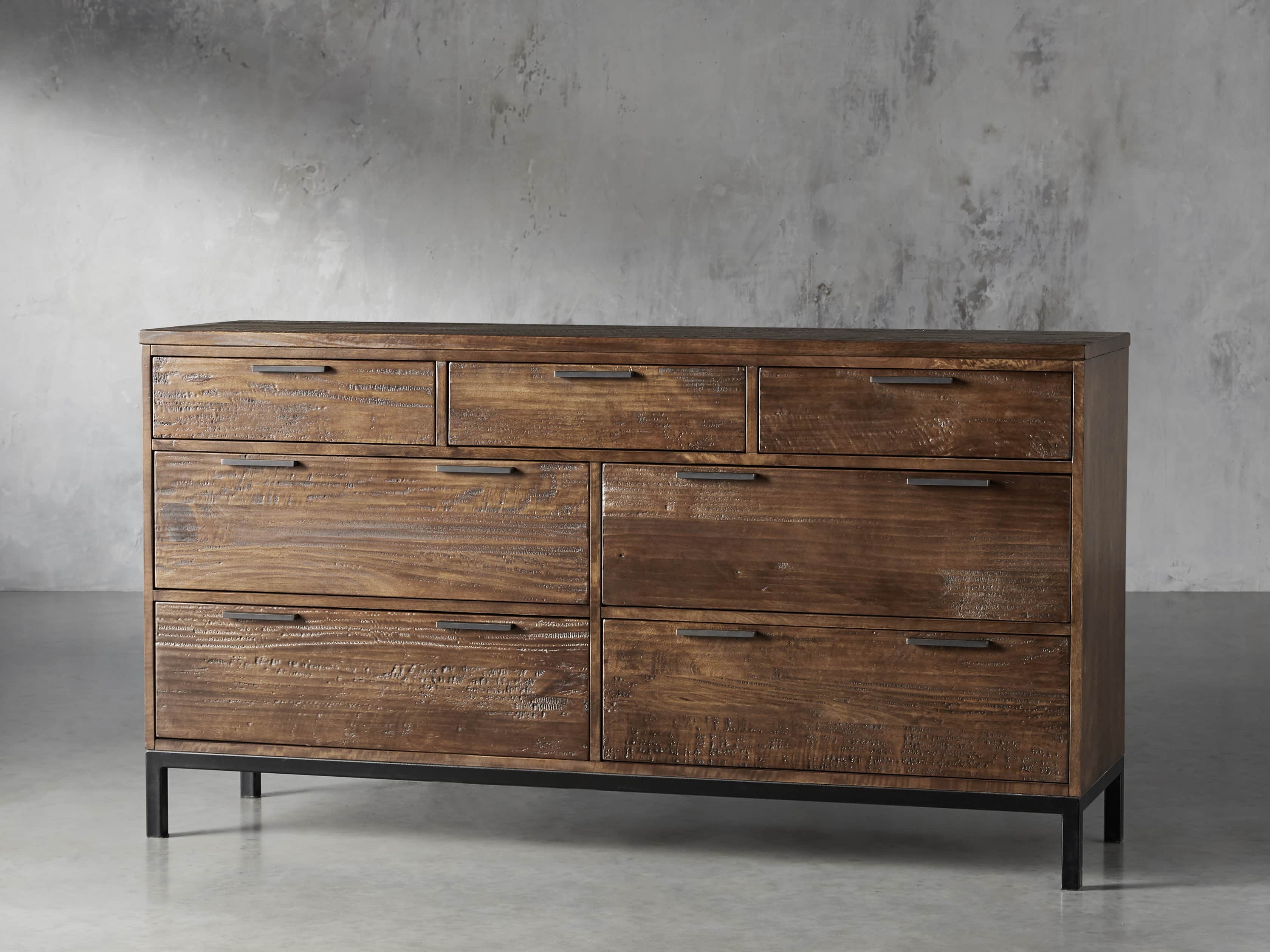 Palmer Seven Drawer Dresser in Bali Brown, slide 2 of 8