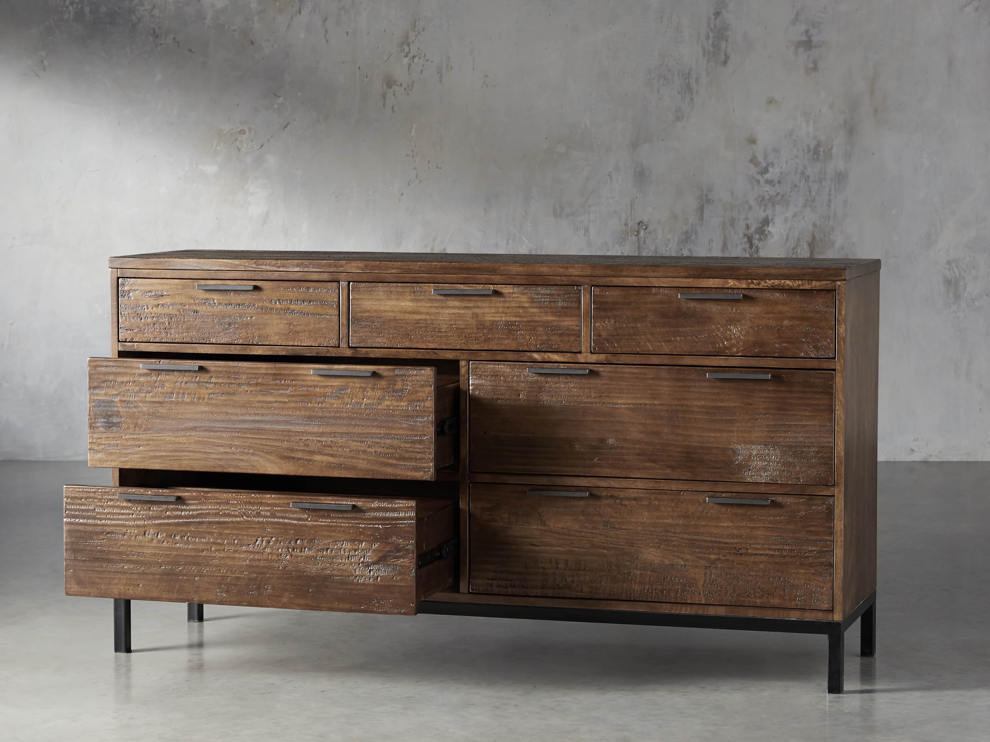 Palmer Seven Drawer Dresser Arhaus Palmer Seven Drawer Dresser Arhaus