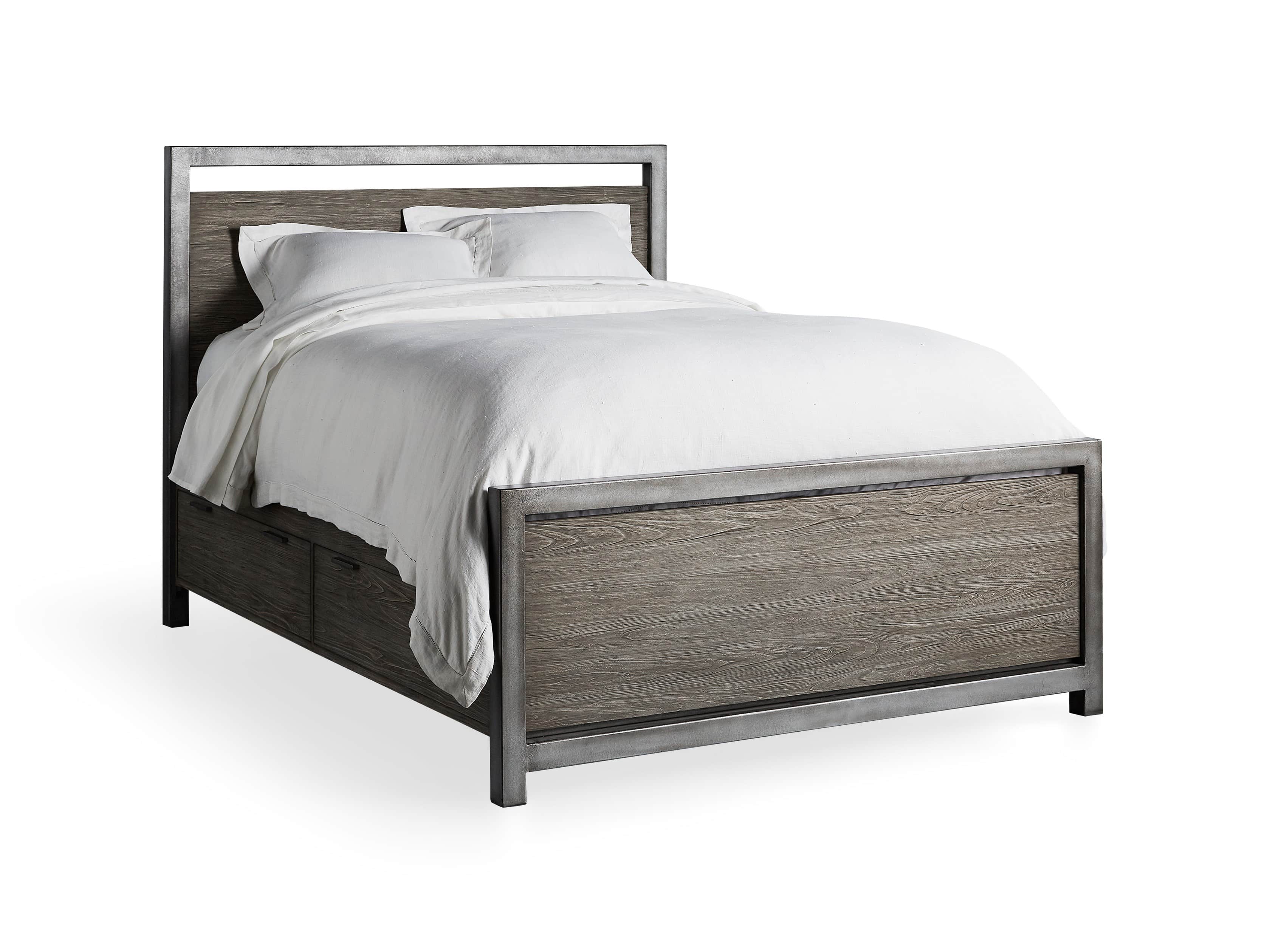 Palmer Queen Storage Bed in Stone on Ash, slide 10 of 10