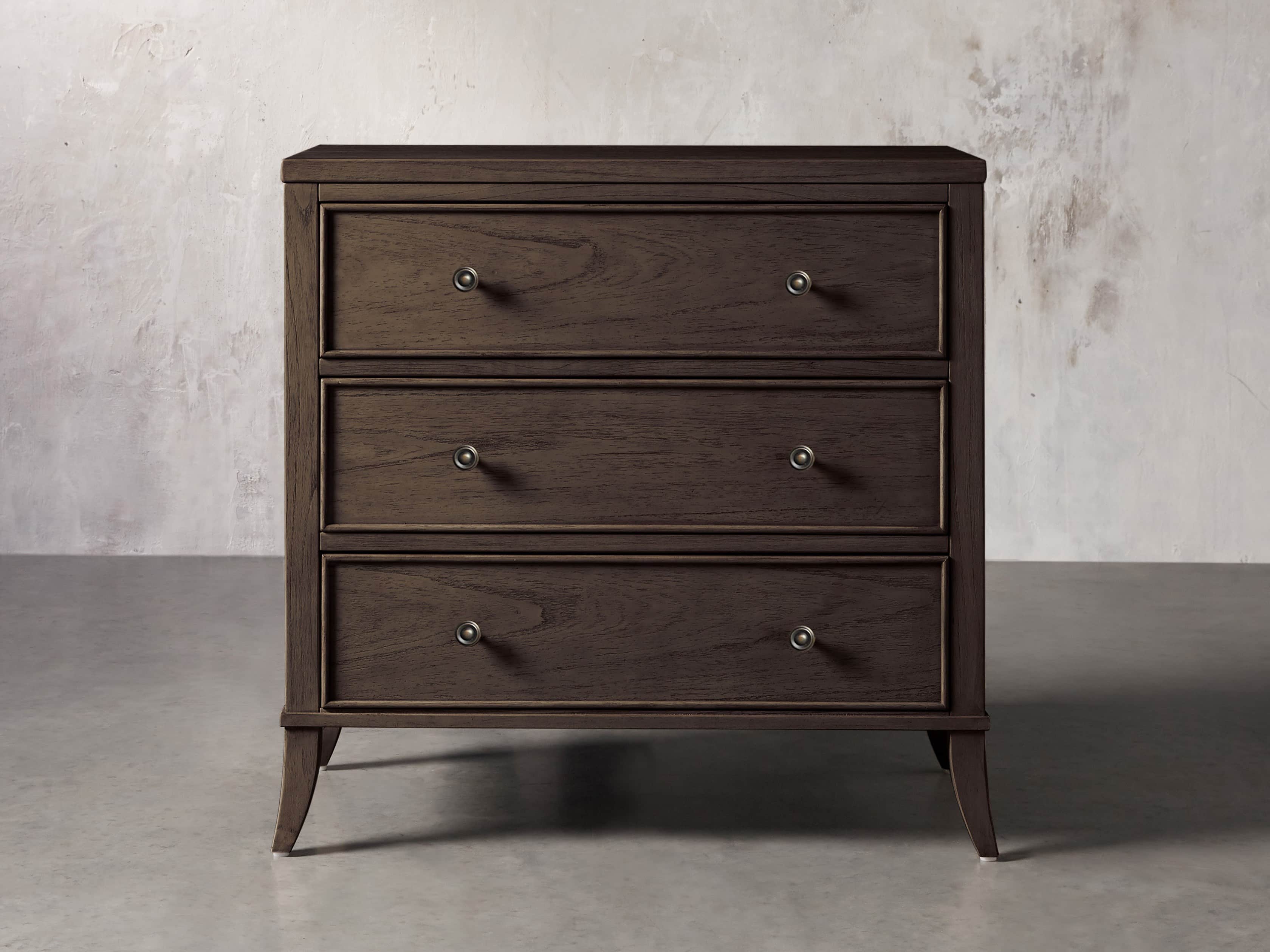 Pearson Three Drawer Chest in Bastian Brown