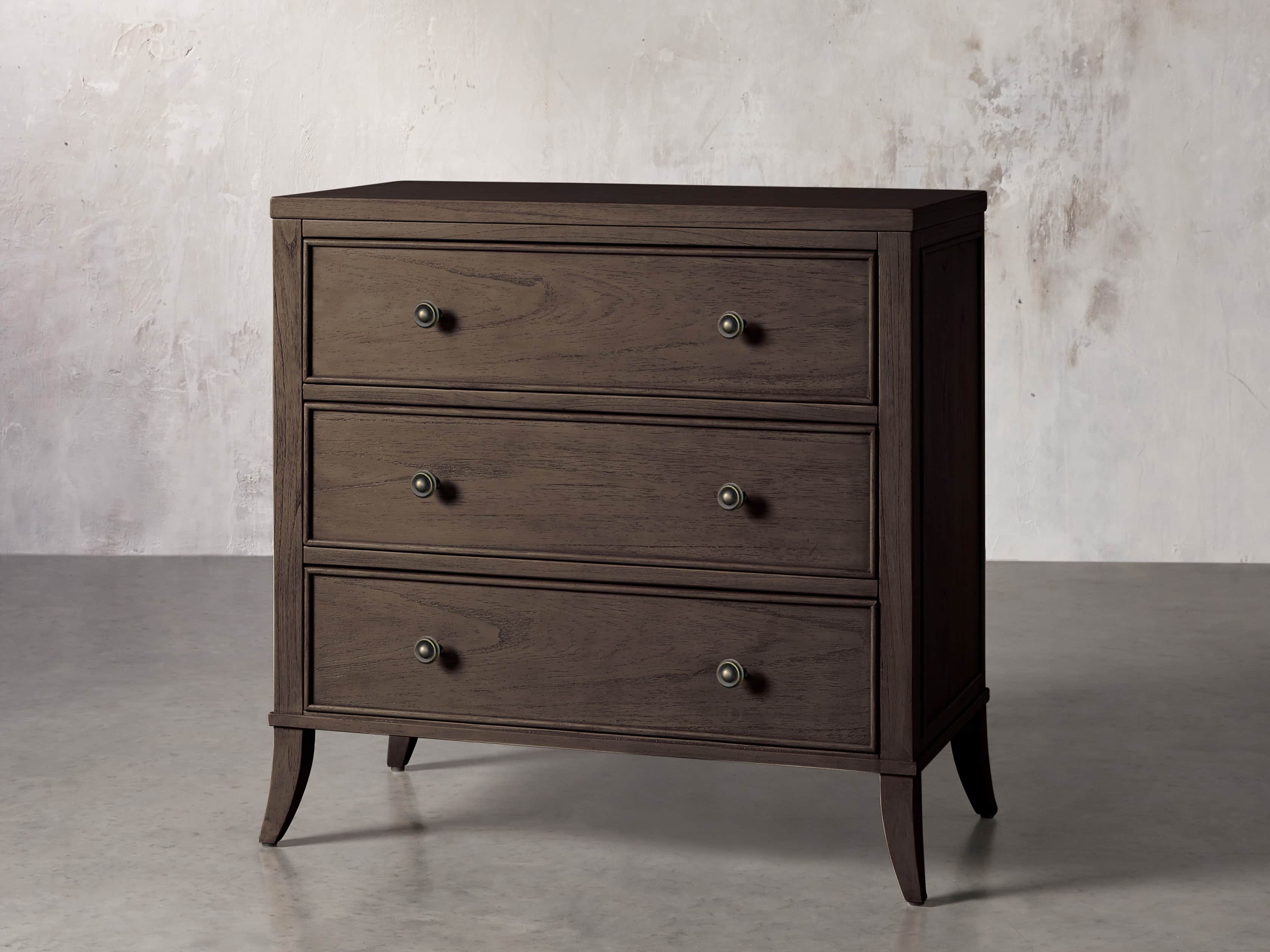 Pearson Three Drawer Chest in Bastian Brown