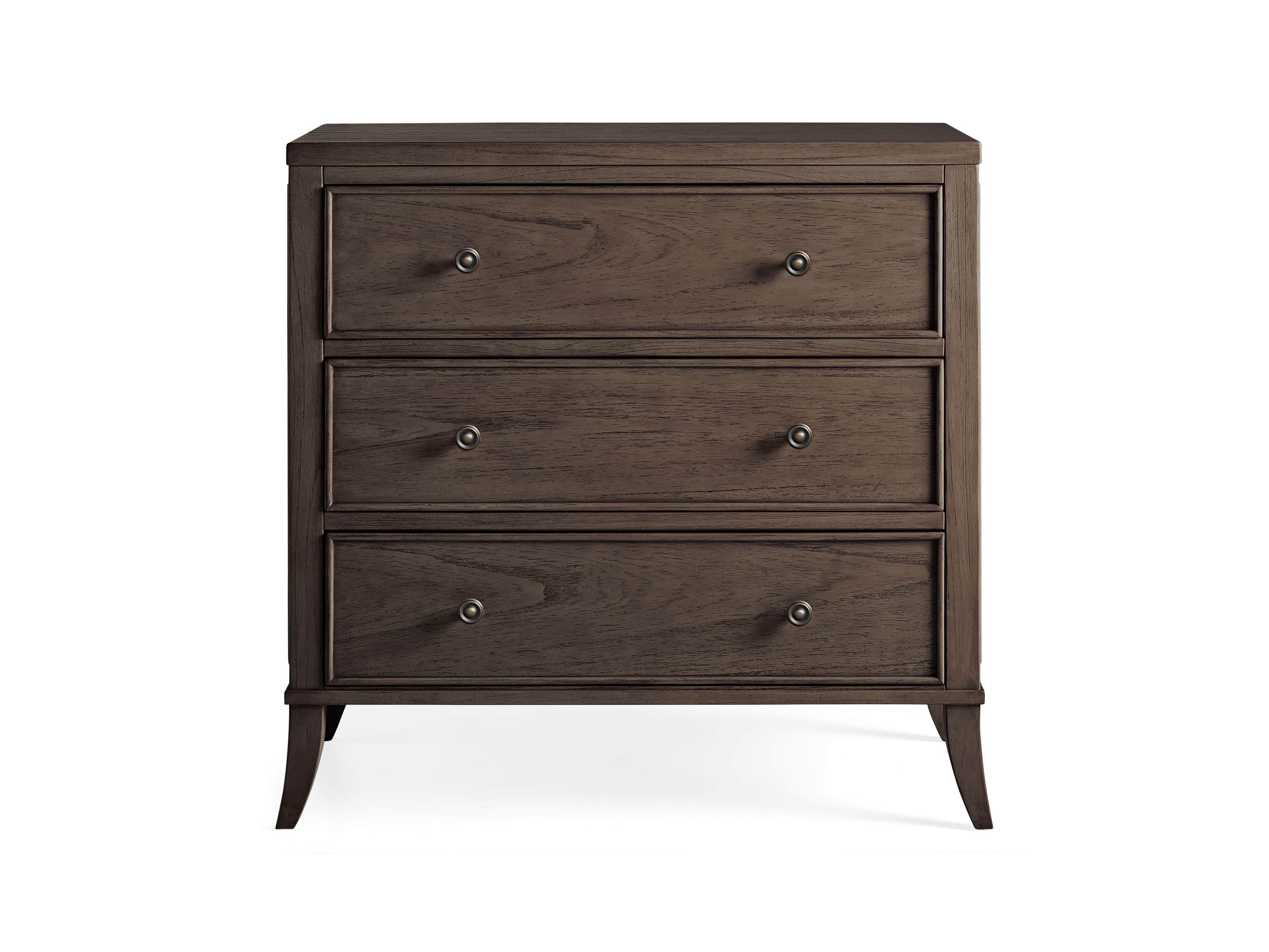 Pearson Three Drawer Chest in Bastian Brown