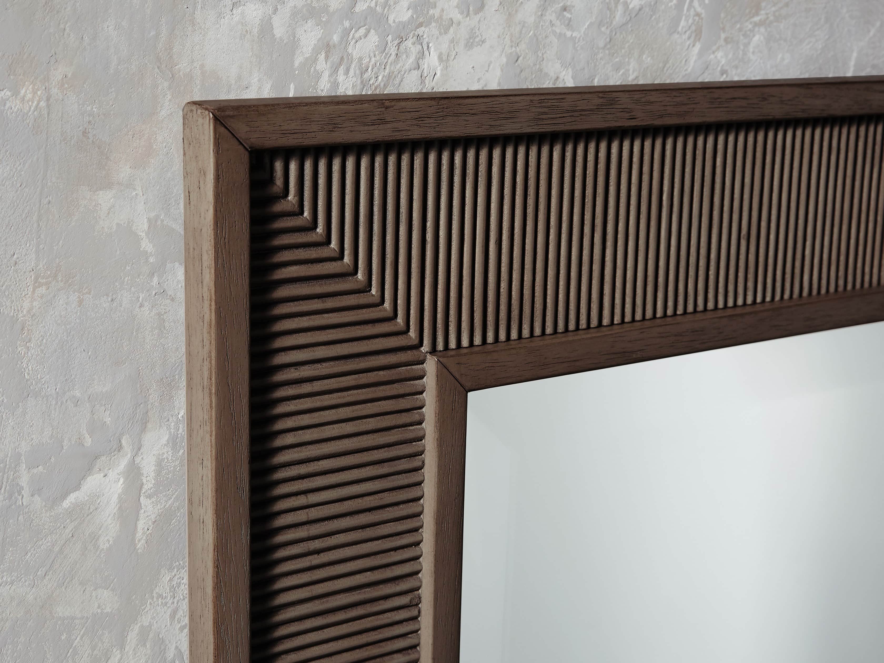 Pearson Mirror in Bastian Brown, slide 2 of 3