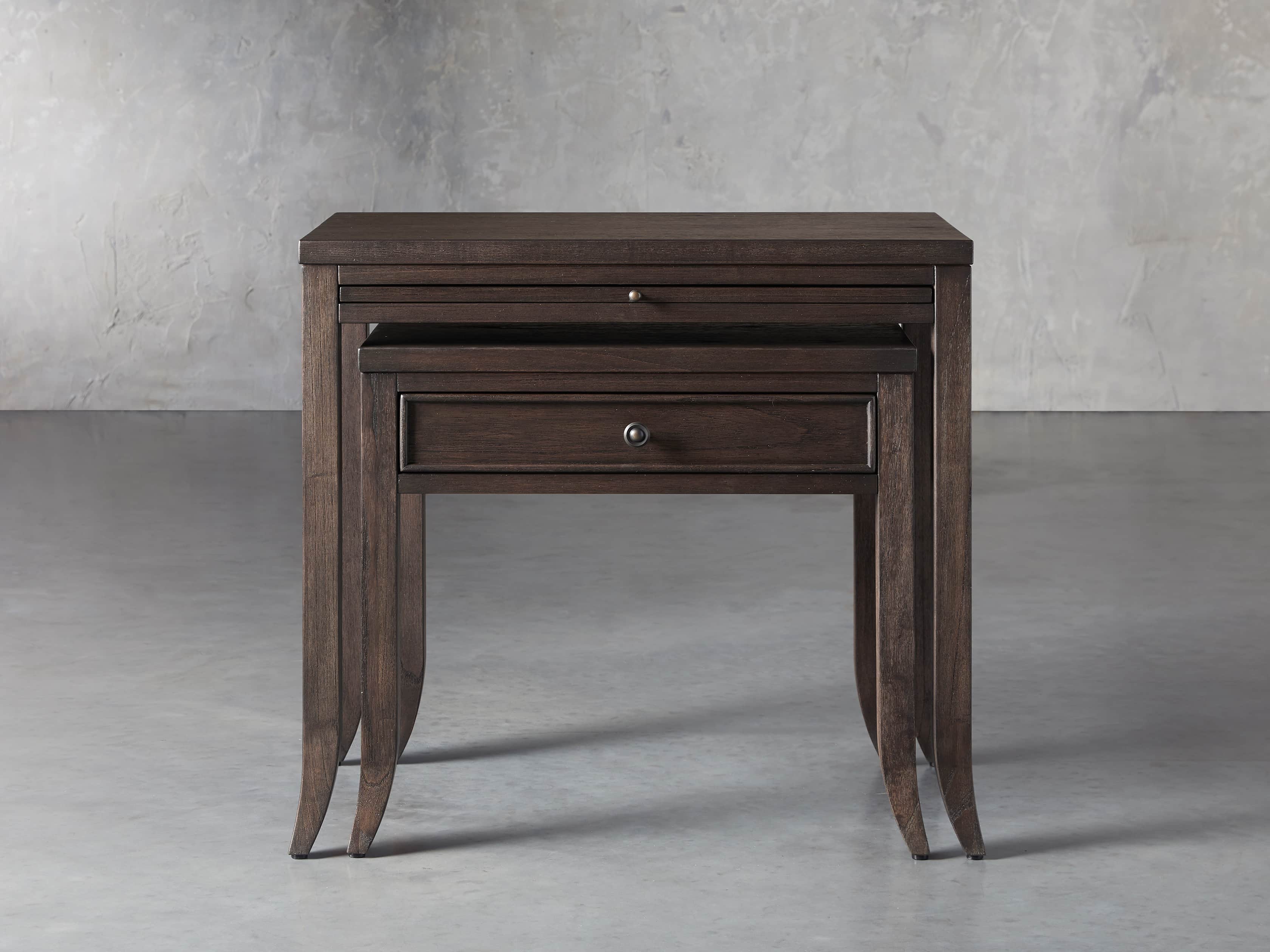 Bedside Tables and Unique Nightstands Arhaus Furniture