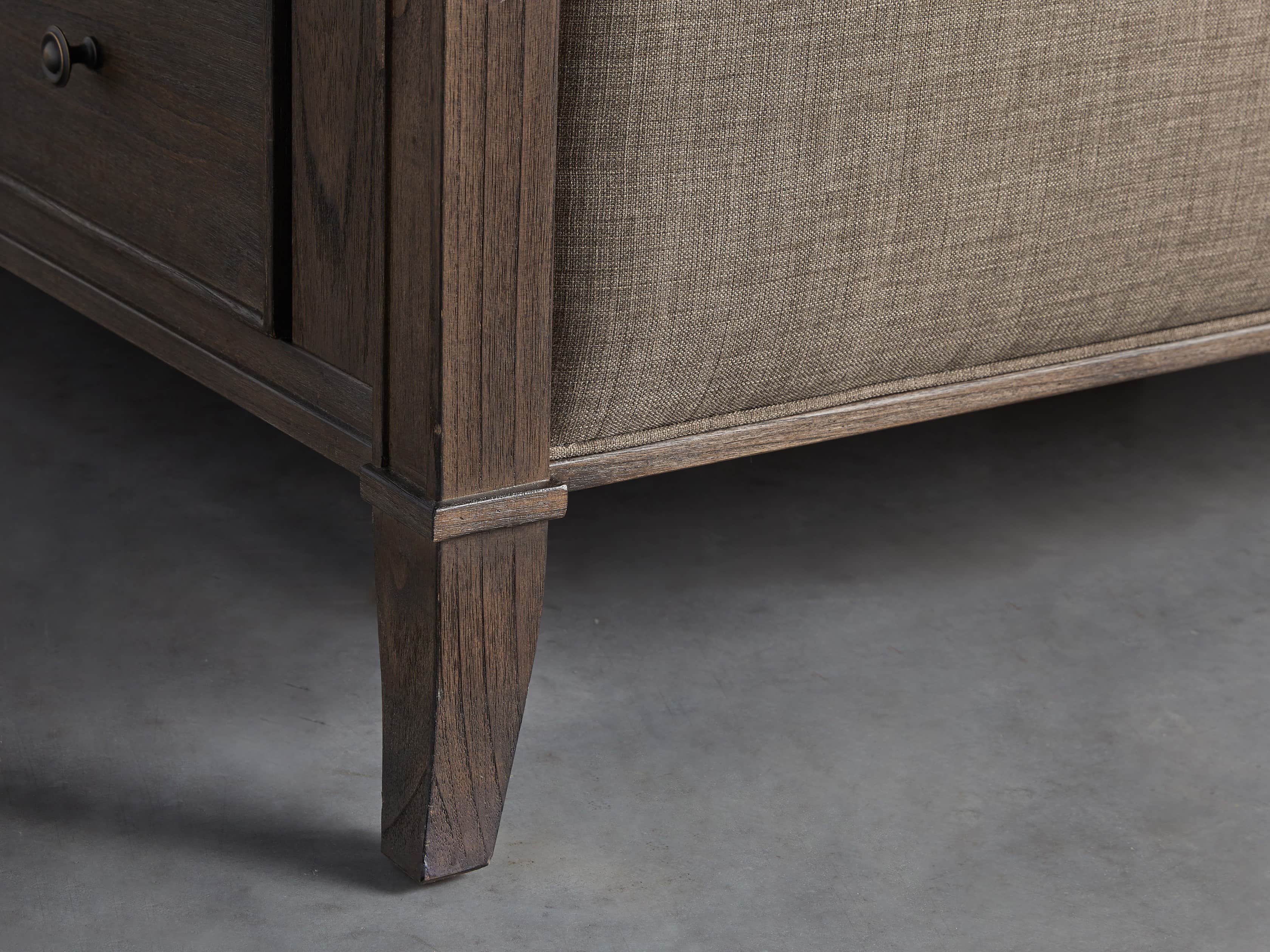 Pearson King Storage Bed in Bastian Brown