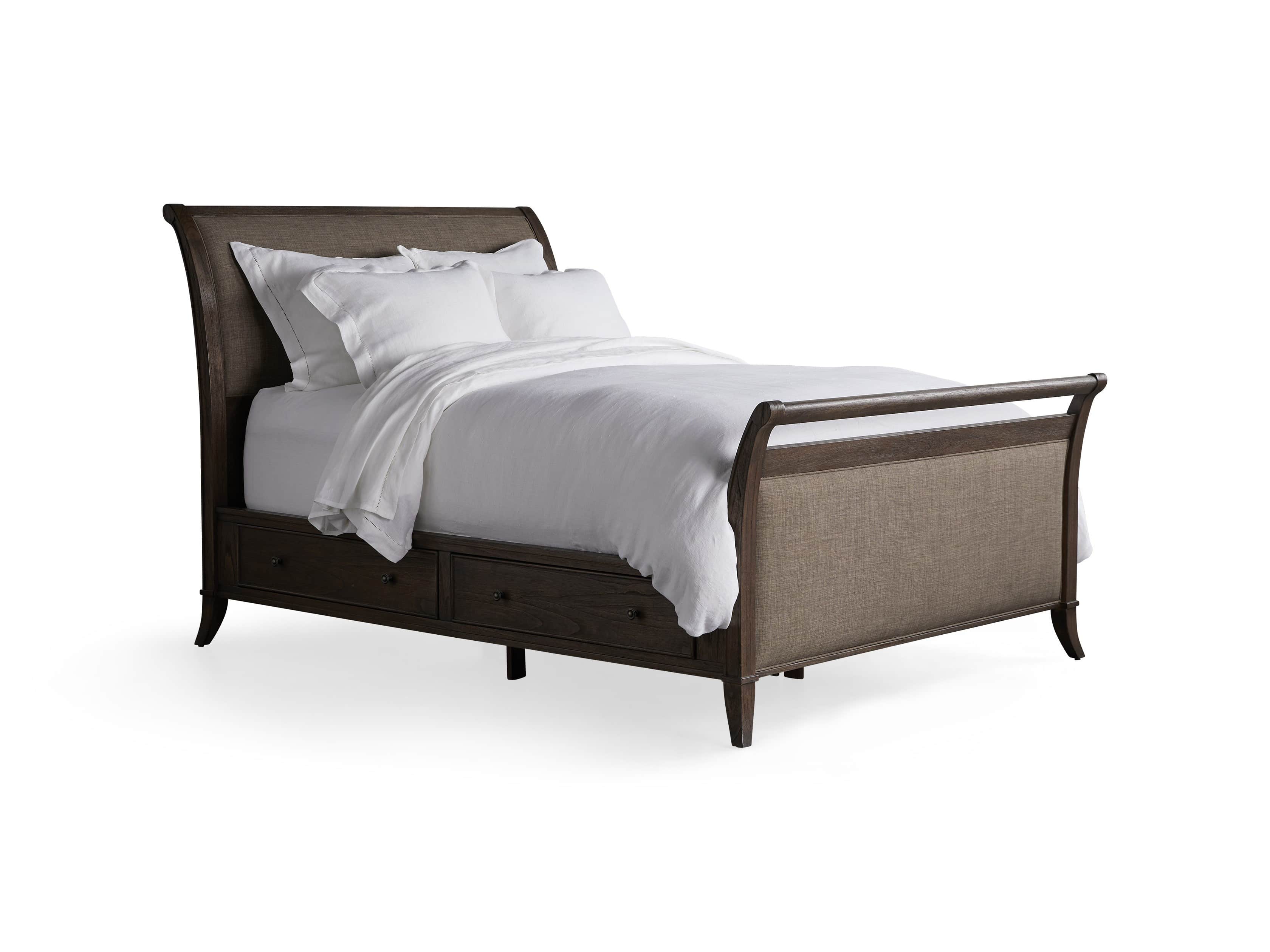Pearson King Storage Bed in Bastian Brown