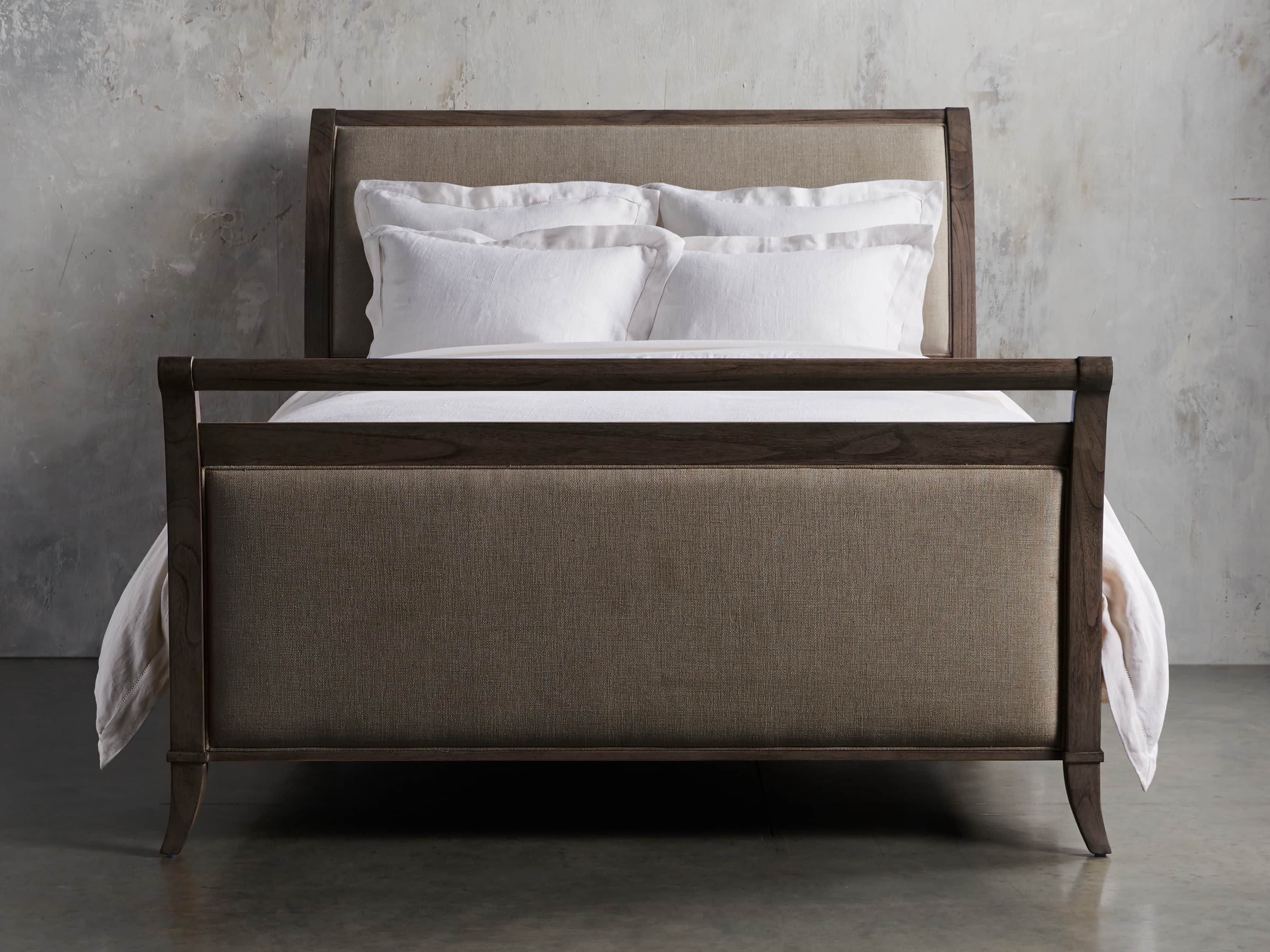 Arhaus sleigh clearance bed