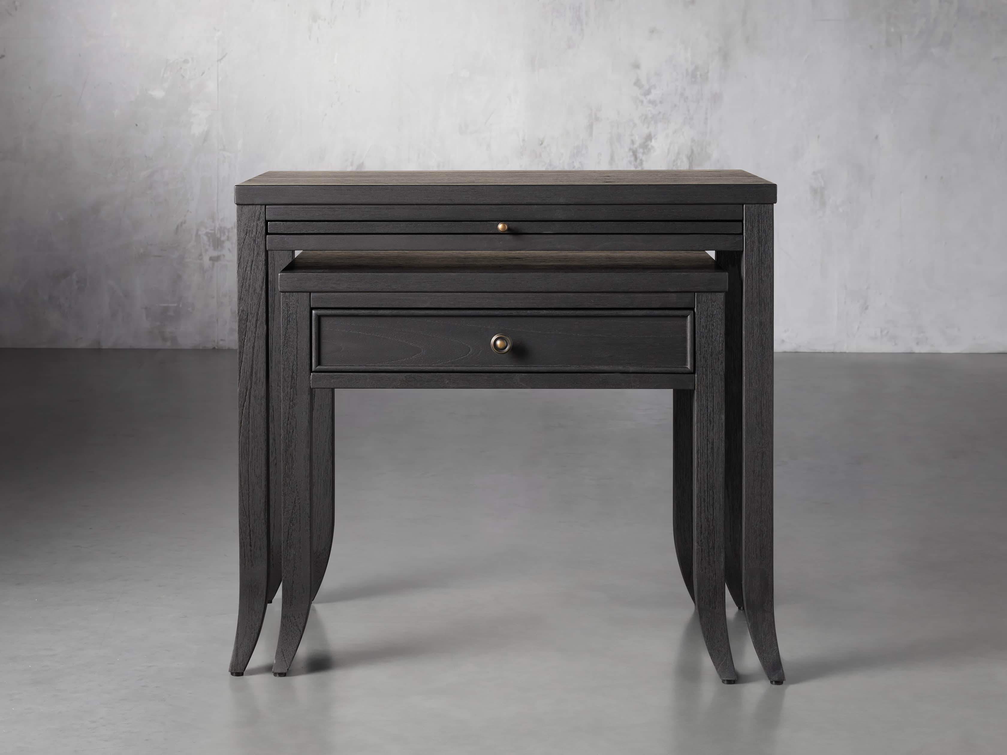 Bedside Tables and Unique Nightstands Arhaus Furniture