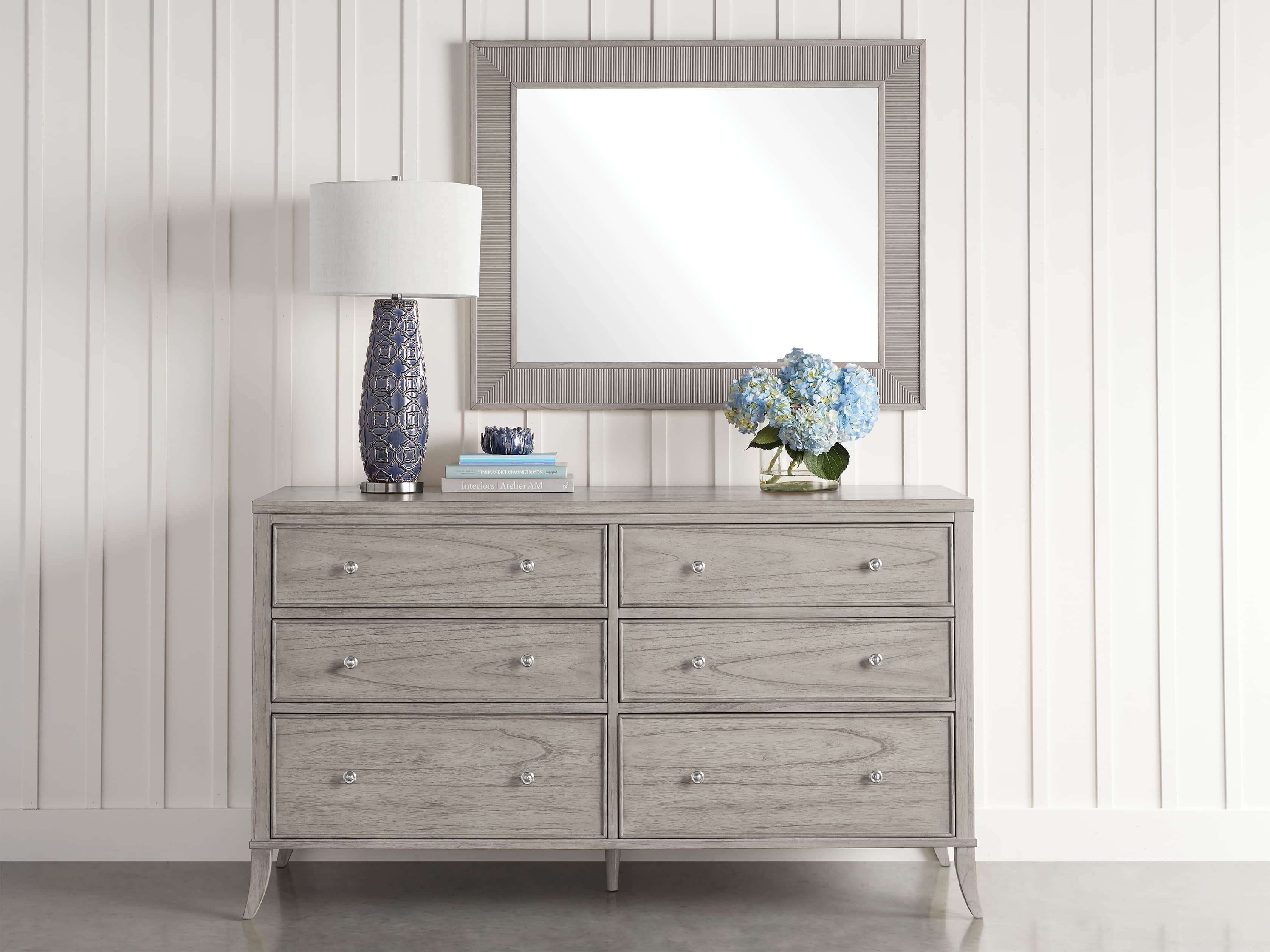 Pearson Six Drawer Wide Dresser Arhaus