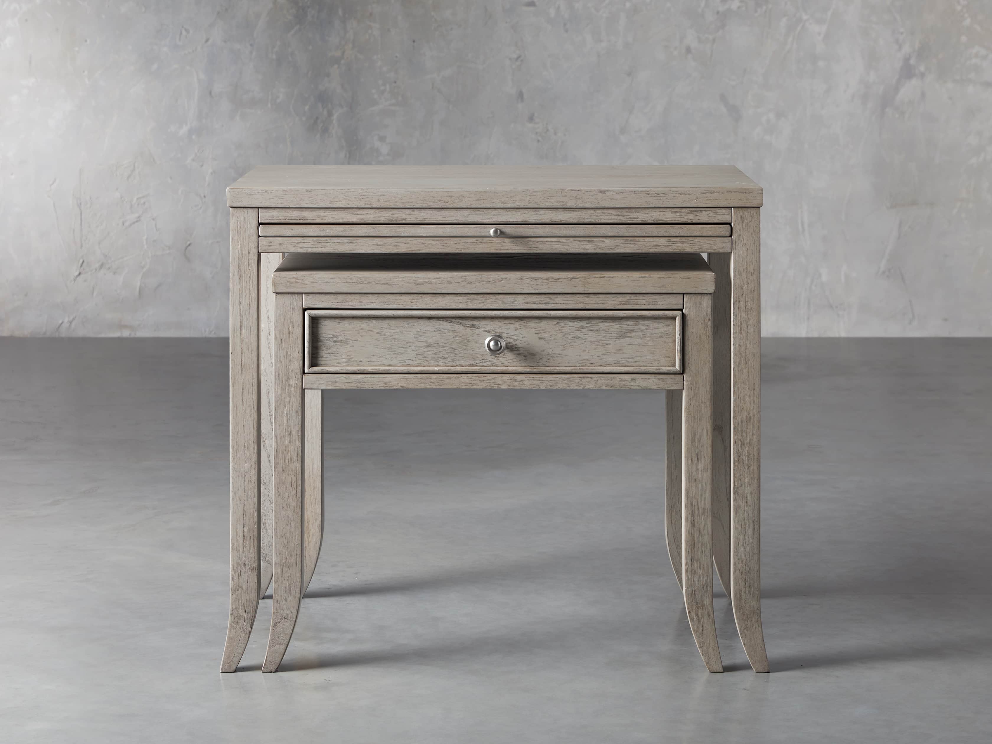 Bedside Tables and Unique Nightstands Arhaus Furniture